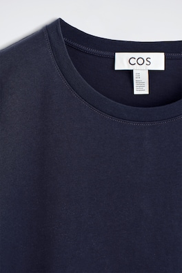 3-PACK COTTON CREW-NECK T-SHIRTS — NAVY / WHITE / GRAY 8