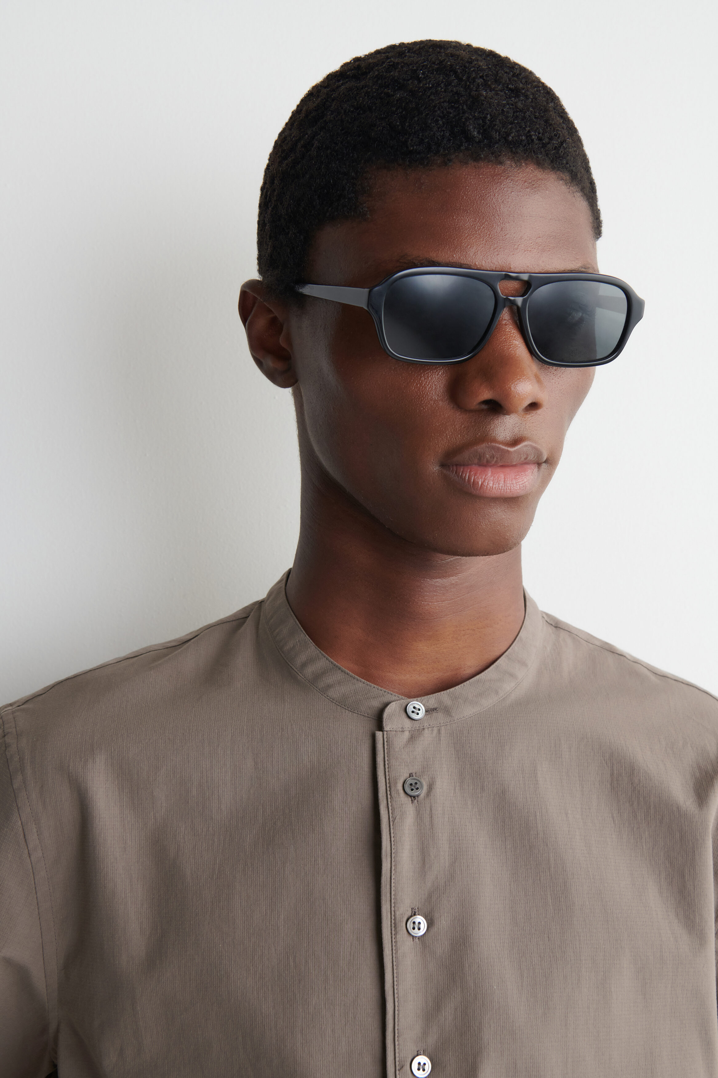 トップス CA/C HENLEY LS(D.BROWN) CA/C HENLEY LS(D.BROWN) – ANCELLM