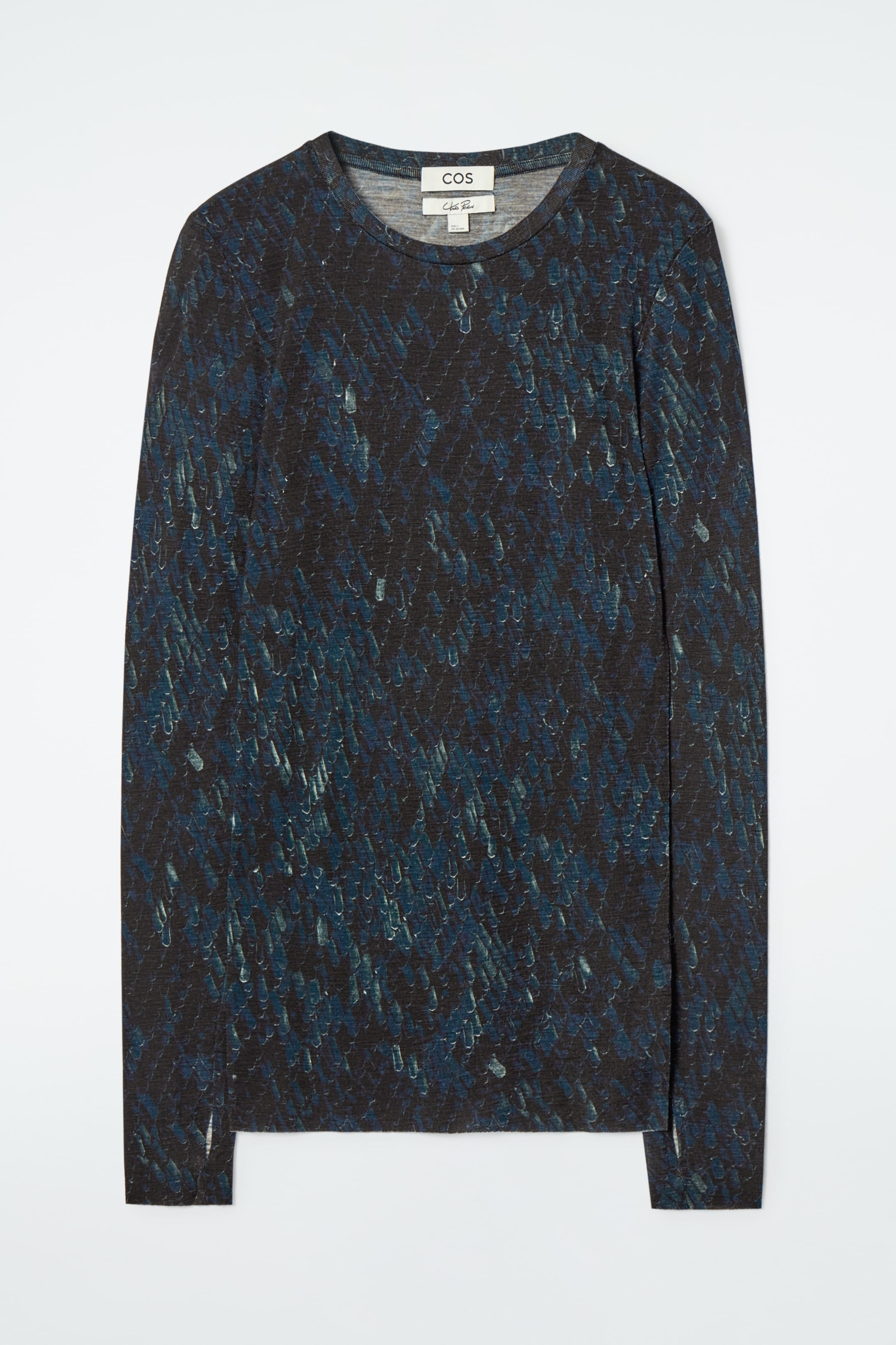 View larger image: CREW-NECK MERINO WOOL TOP - MULTICOLOURED - Ladies | H&M GB 6