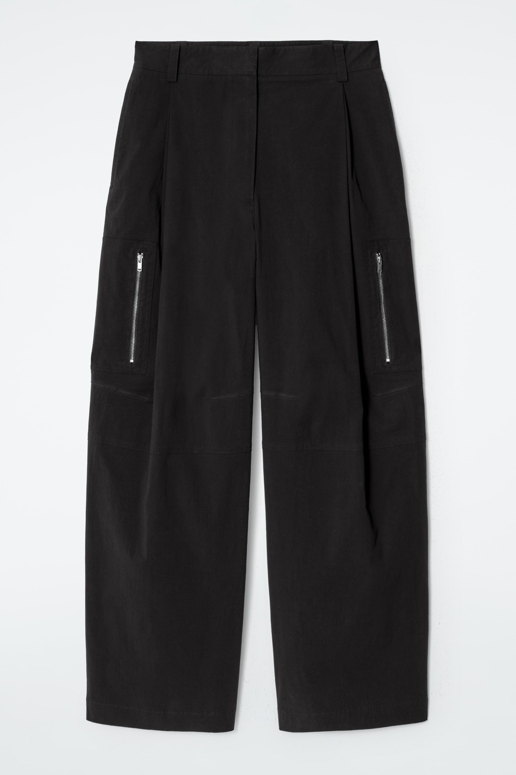 Größeres Bild anzeigen: UTILITY-CARGOHOSE MIT BARREL-BEIN - SCHWARZ - Ladies | H&M AT 7