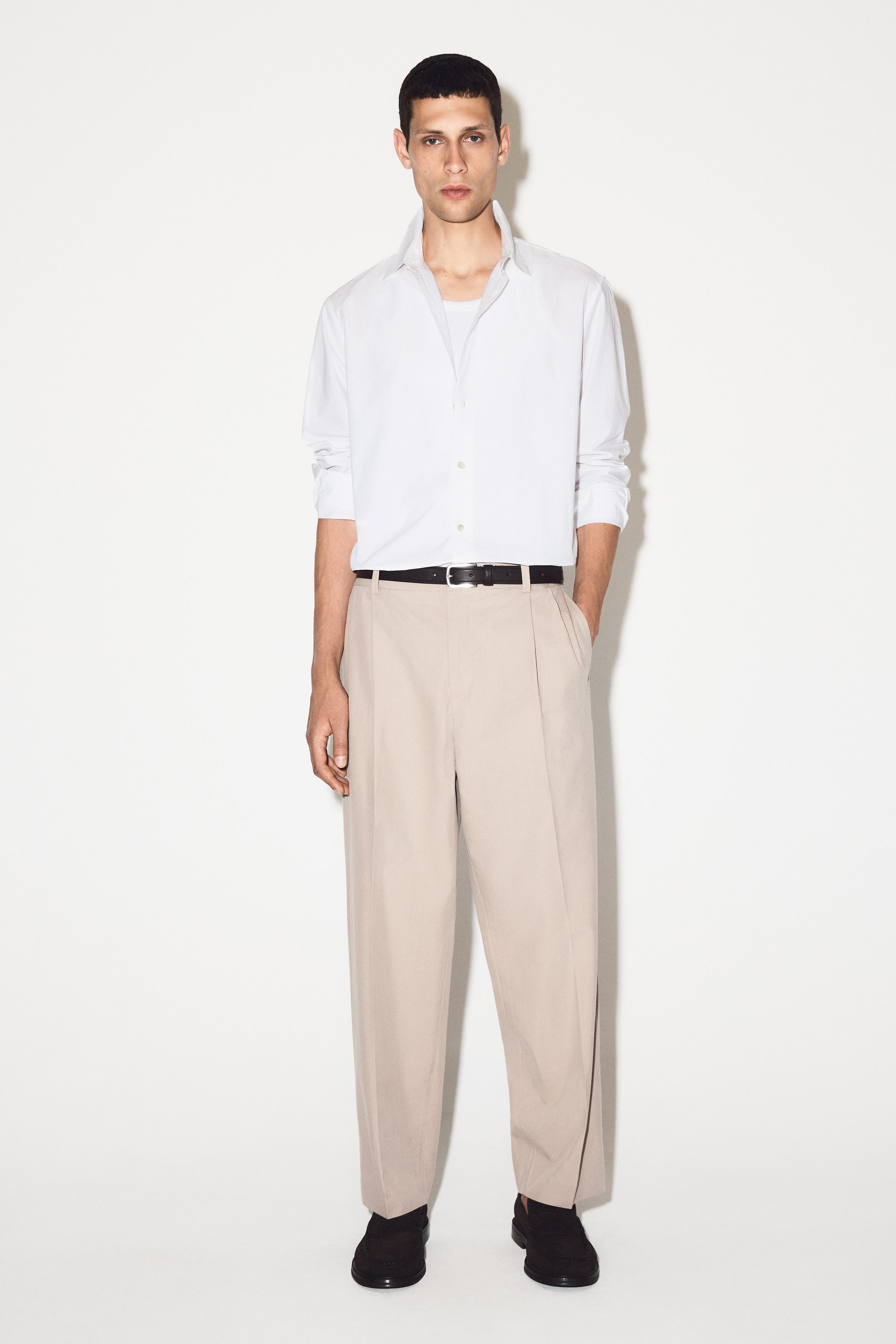 ★MUSINSA STANDARD★ Relaxed Soft Poplin Shirt Pistachio MME MUSINSA | MUSINSA STANDARD Relaxed Soft Poplin Shirt [Pistachio]
