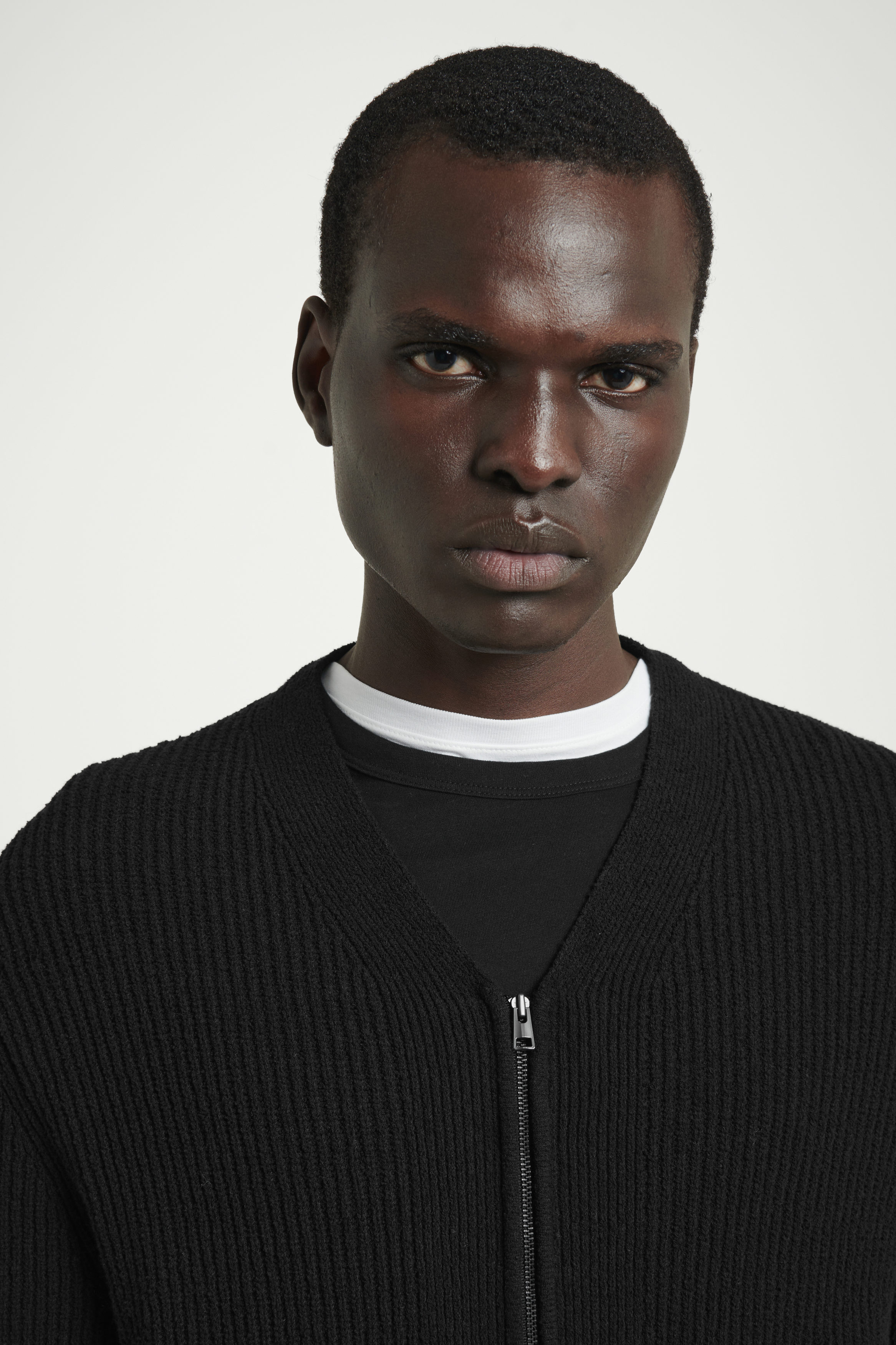 【ヒガシ】visvim KNIT ZIP CARDIGAN Black 2 KNIT ZIP CARDIGAN | Visvim Official North American Web Store