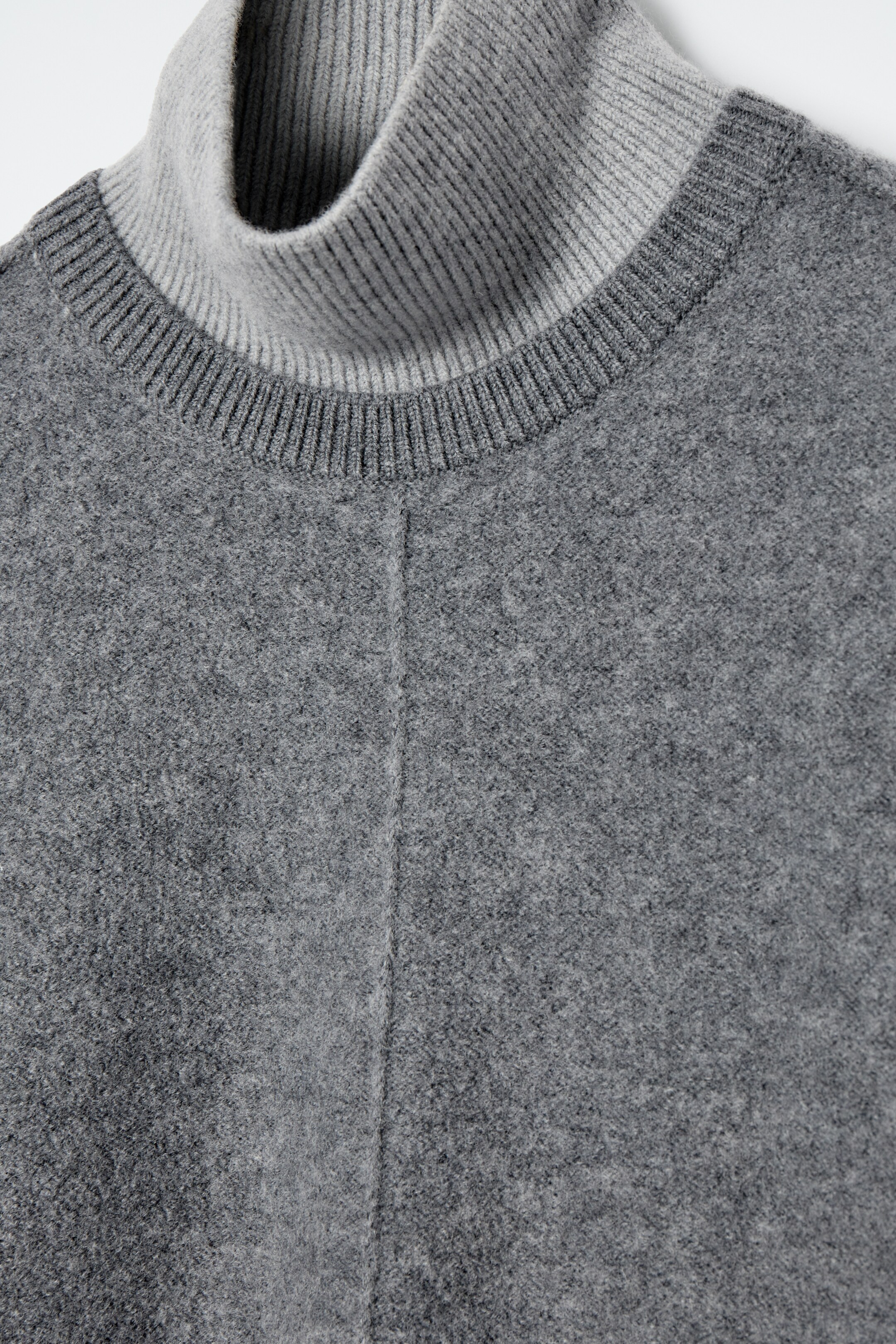 Agrandir l'image: PULL EFFET SUPERPOSÉ EN LAINE COLOUR-BLOCK - GRIS - FEMME | H&M FR 8