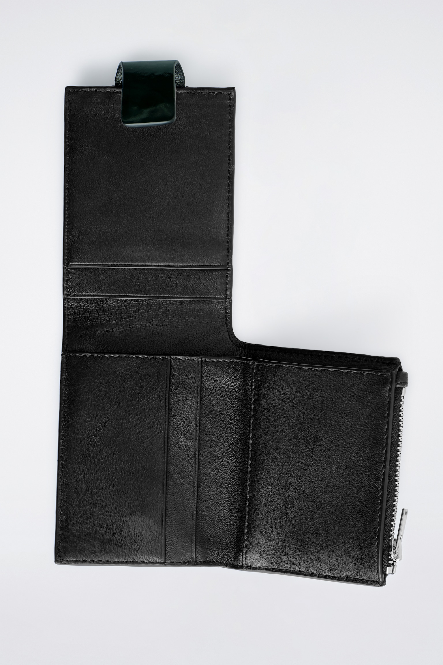 LEATHER WALLET - DARK GREEN - 2