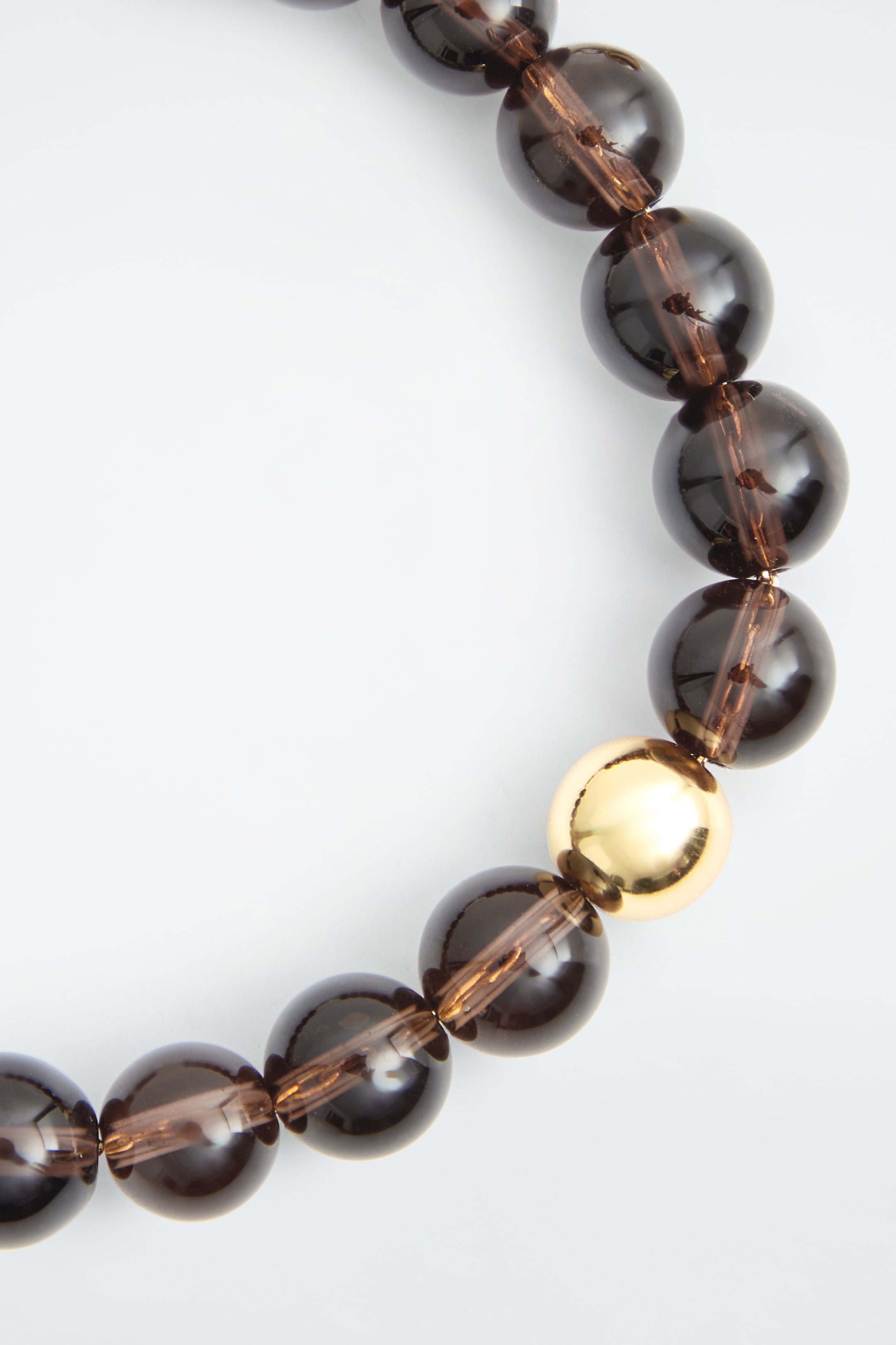 Visualizza immagine più grande: BRACCIALE DI PERLE IN QUARZO - MARRONE - DONNA | H&M IT 3