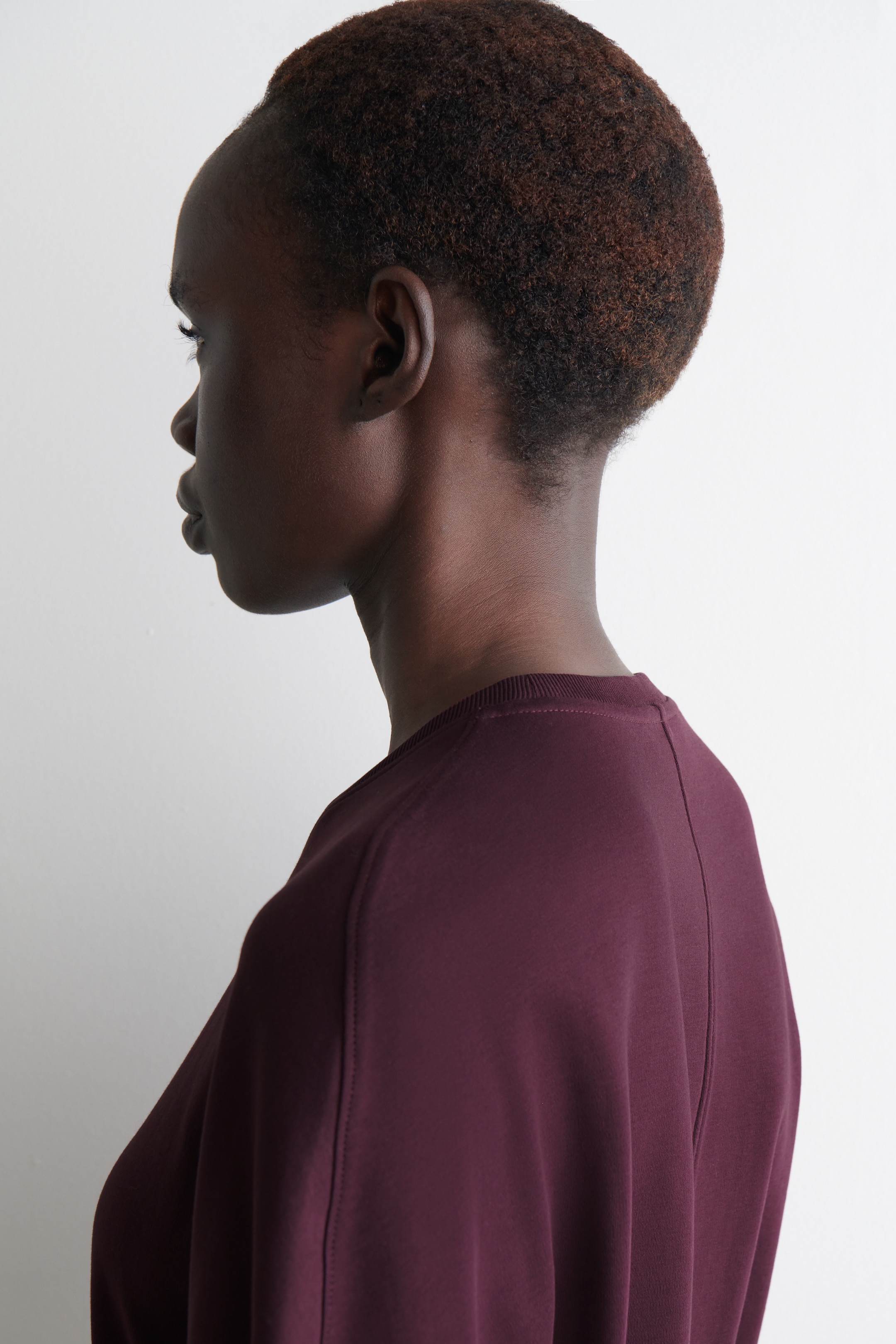 Agrandir l'image: HAUT À SILHOUETTE ARRONDIE EN JERSEY - ROUGE PROFOND - FEMME | H&M FR 2