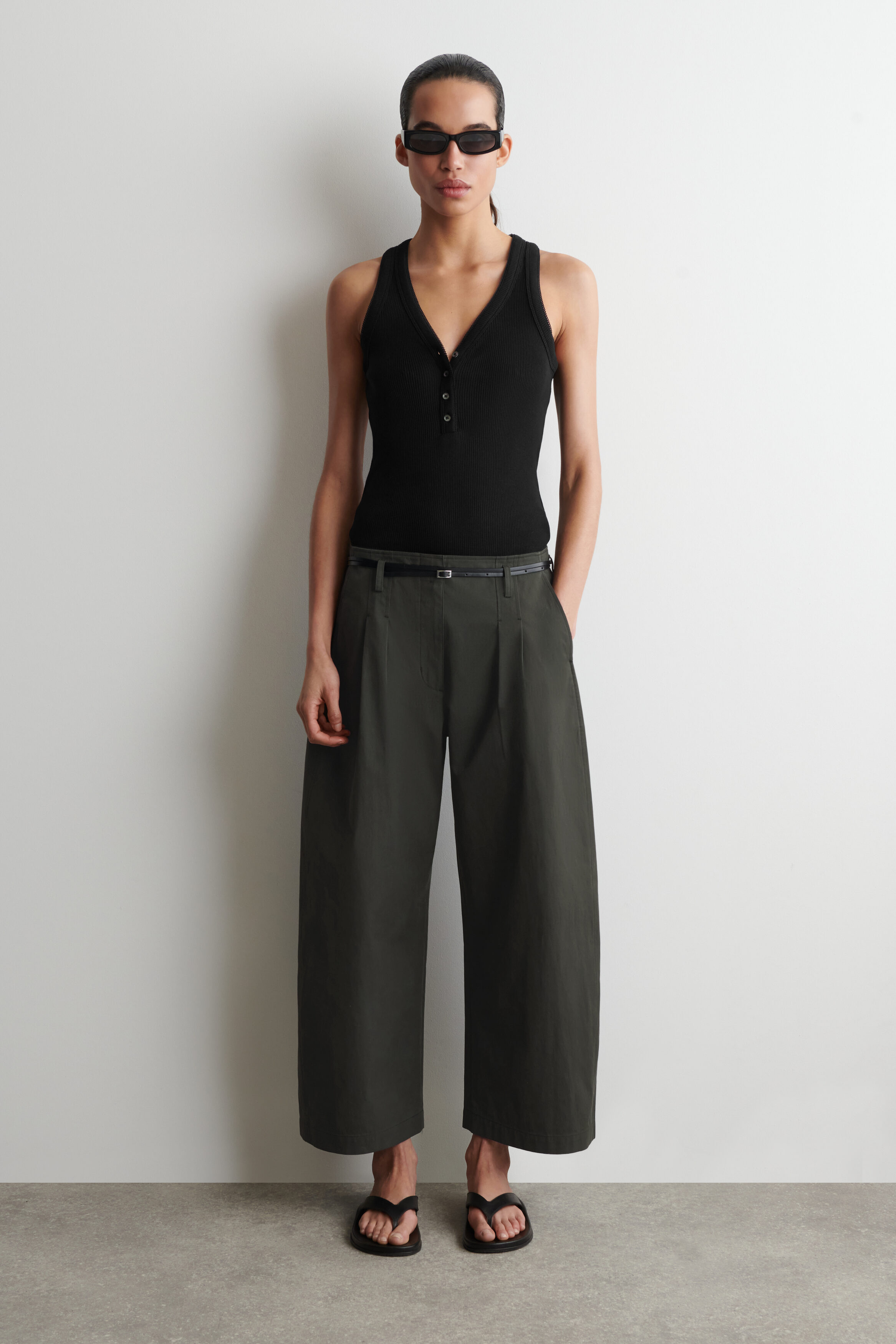 Barrel Leg Trousers | COS