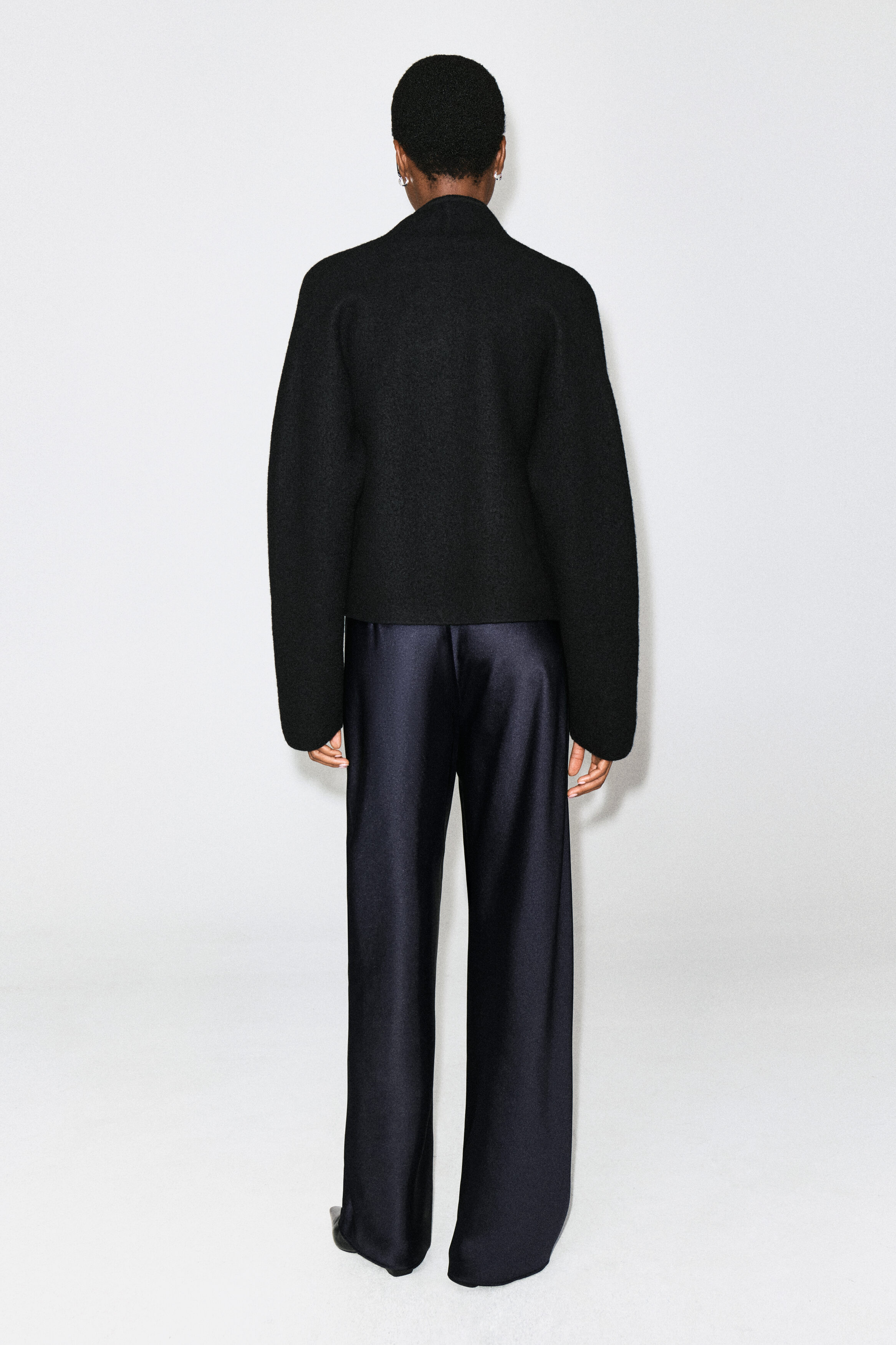 SATIN WIDE-LEG PANTS - thumbnail 5