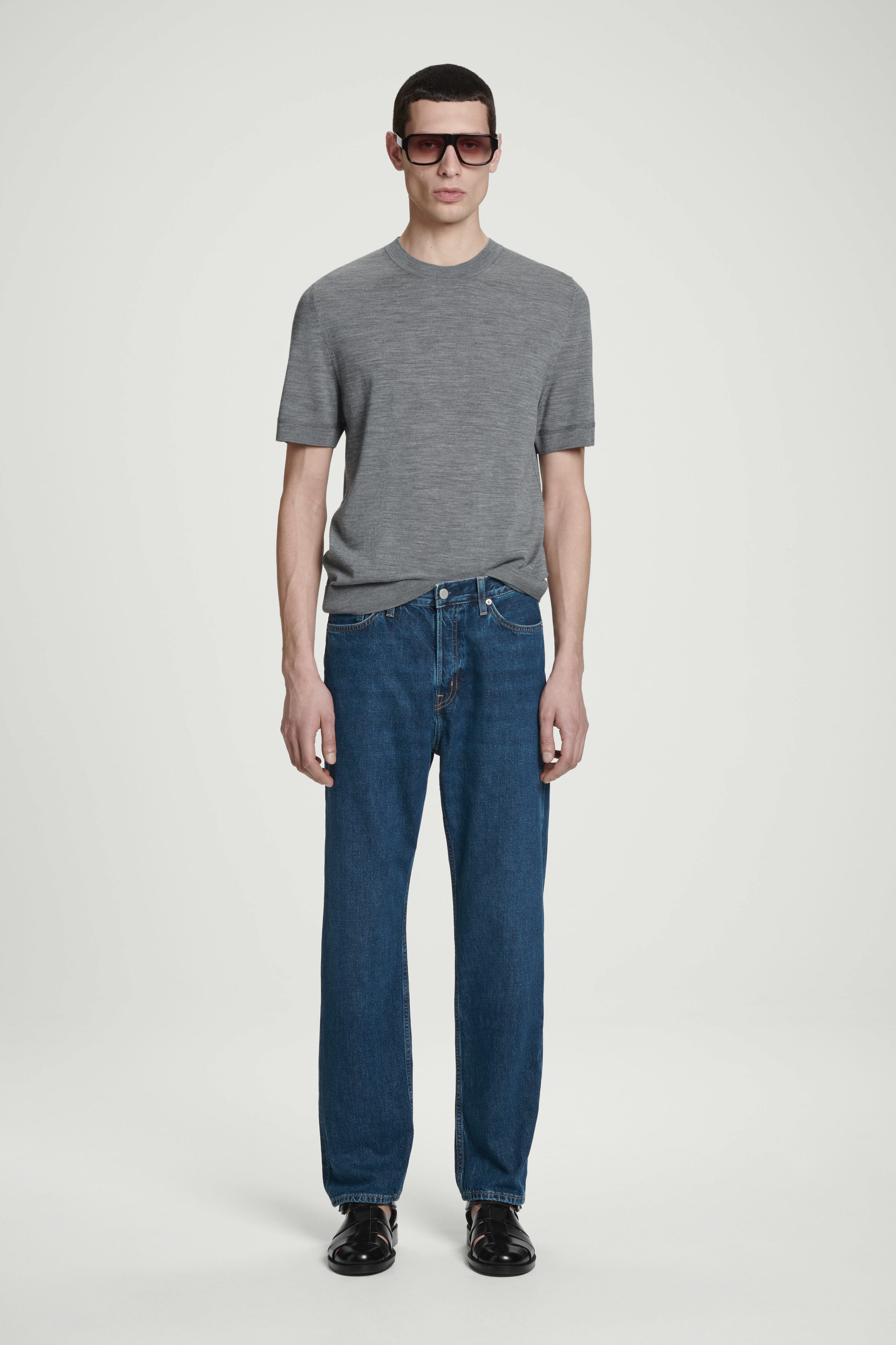 [LOW CLASSIC] / ☆ 25SS NEW STRAIGHT-FIT JEANS / BLUE Mavi Women's New York High Rise Straight Leg Jeans, Dark
