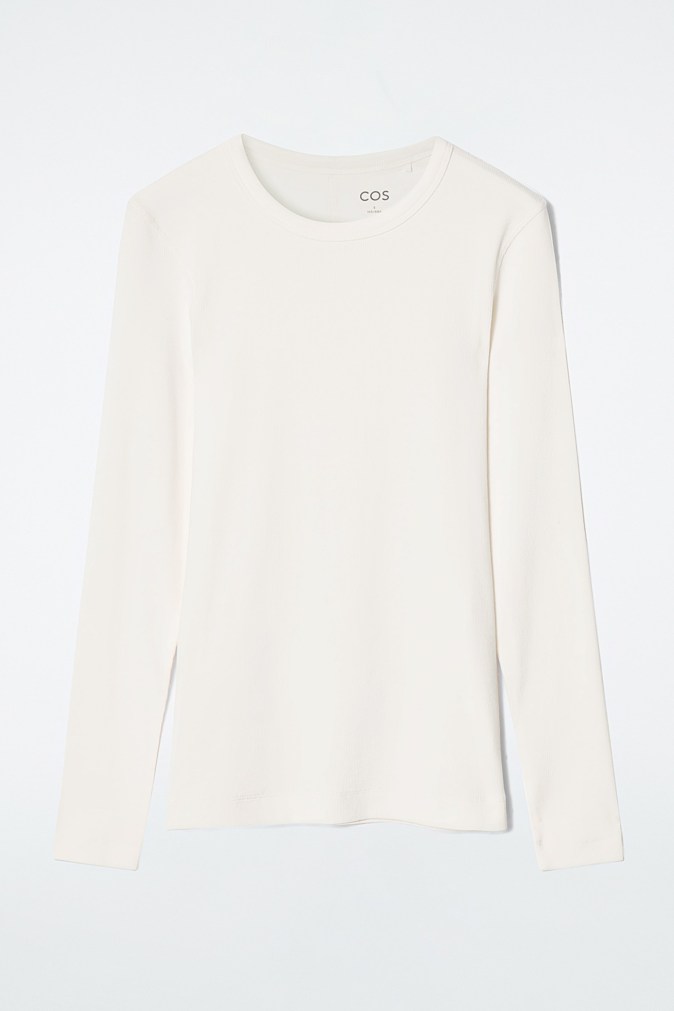 Agrandir l'image: TOP MANCHES LONGUES JERSEY CÔTELÉ - BLANC - FEMME | H&M FR 4