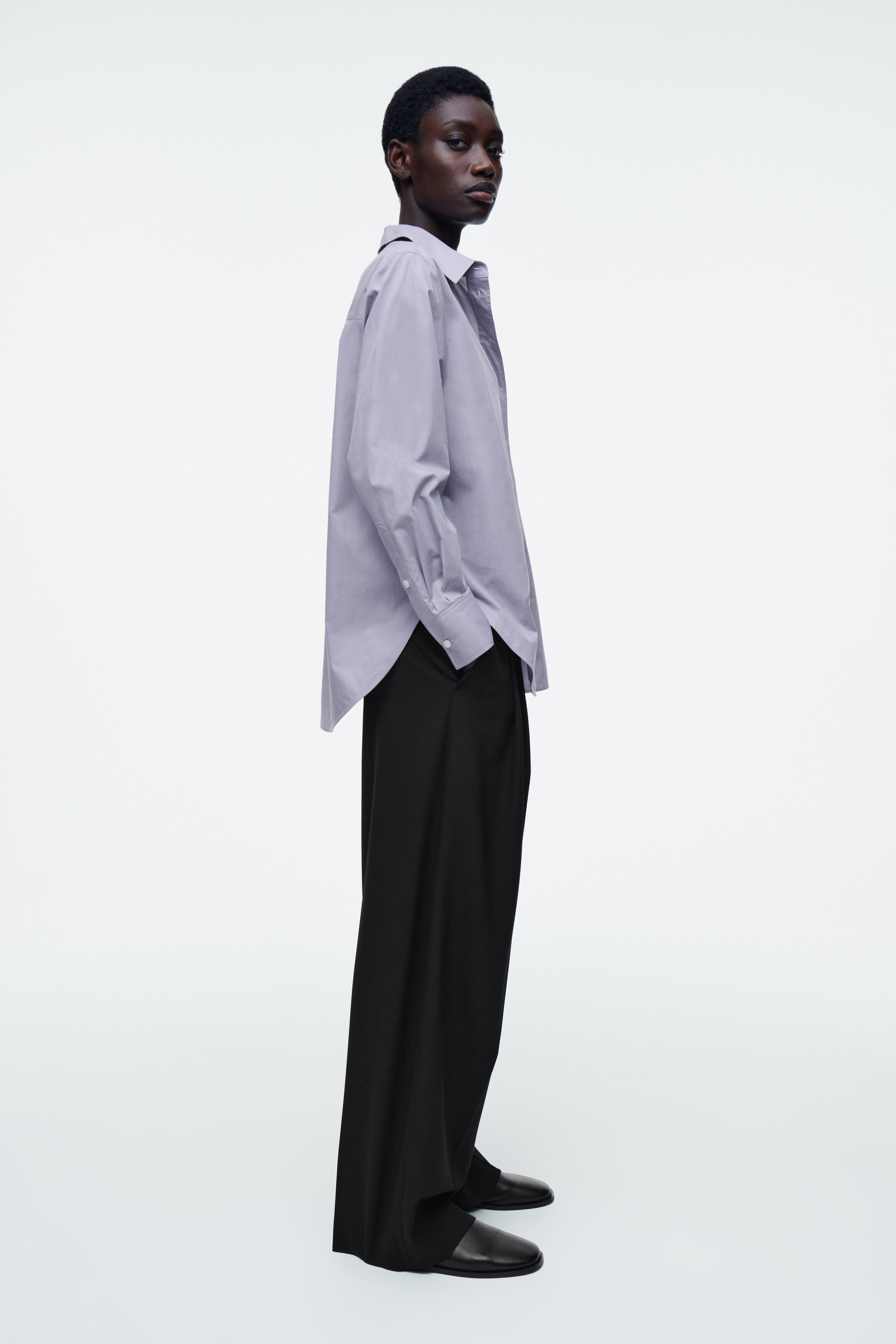 Grösseres Bild ansehen: ELEGANTES HEMD AUS PIMA-BAUMWOLLE - FLIEDER - DAMEN | H&M CH 6