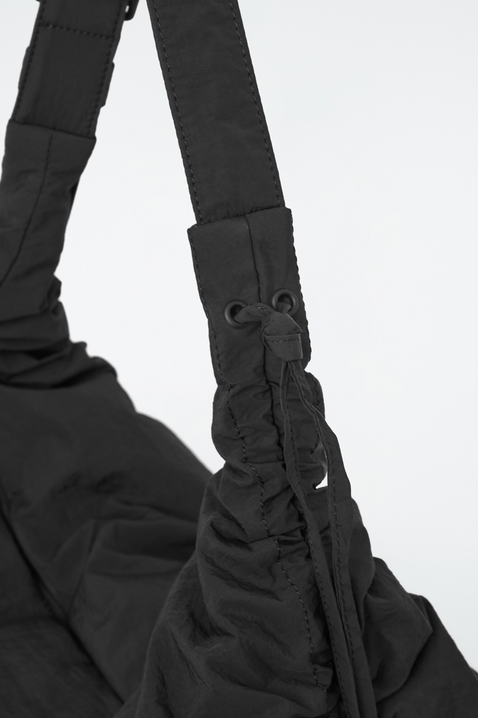 CANOPY MINI CROSSBODY BAG - NYLON - BLACK - 2