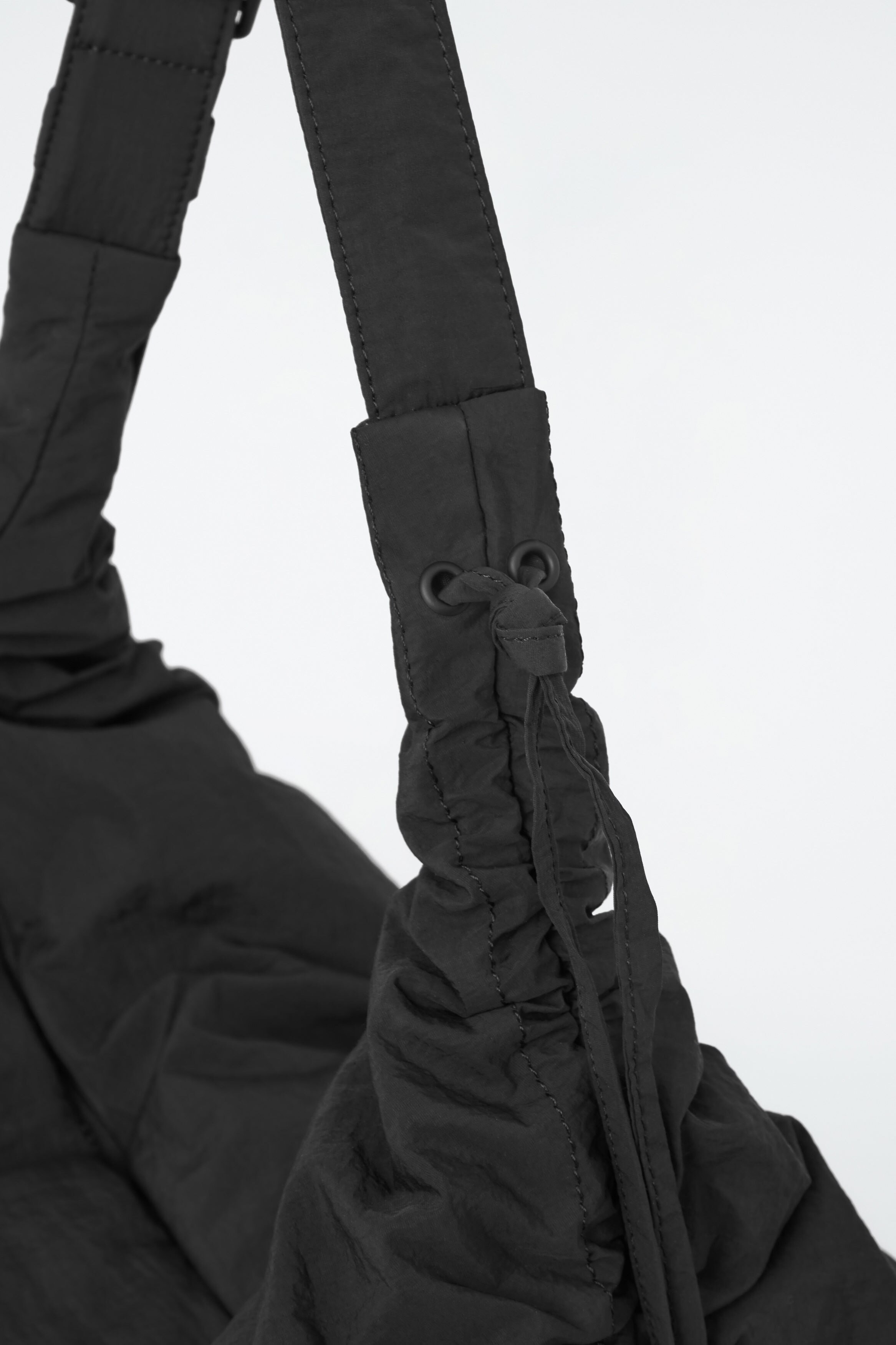 CANOPY MINI CROSSBODY BAG - NYLON - BLACK | COS