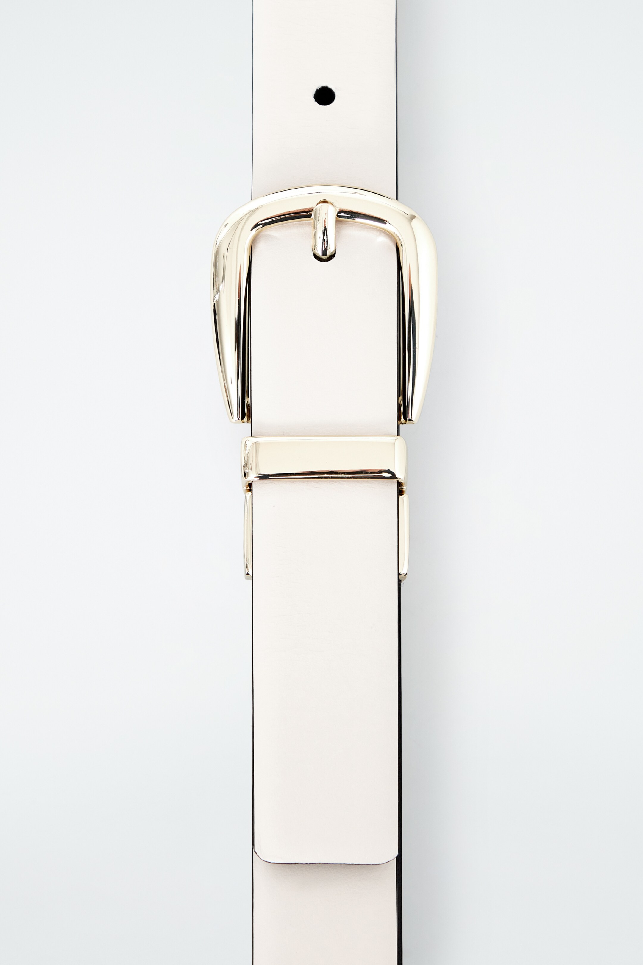 Visualizza immagine più grande: CINTURA IN PELLE DOUBLE FACE - NERO / ÉCRU - DONNA | H&M IT 5