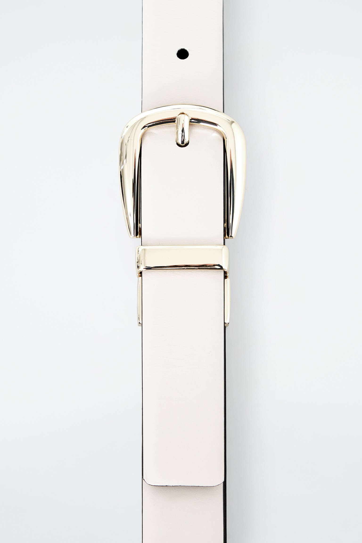 CEINTURE RÉVERSIBLE EN CUIR - NOIR / ÉCRU/MARRON / BORDEAUX - 5