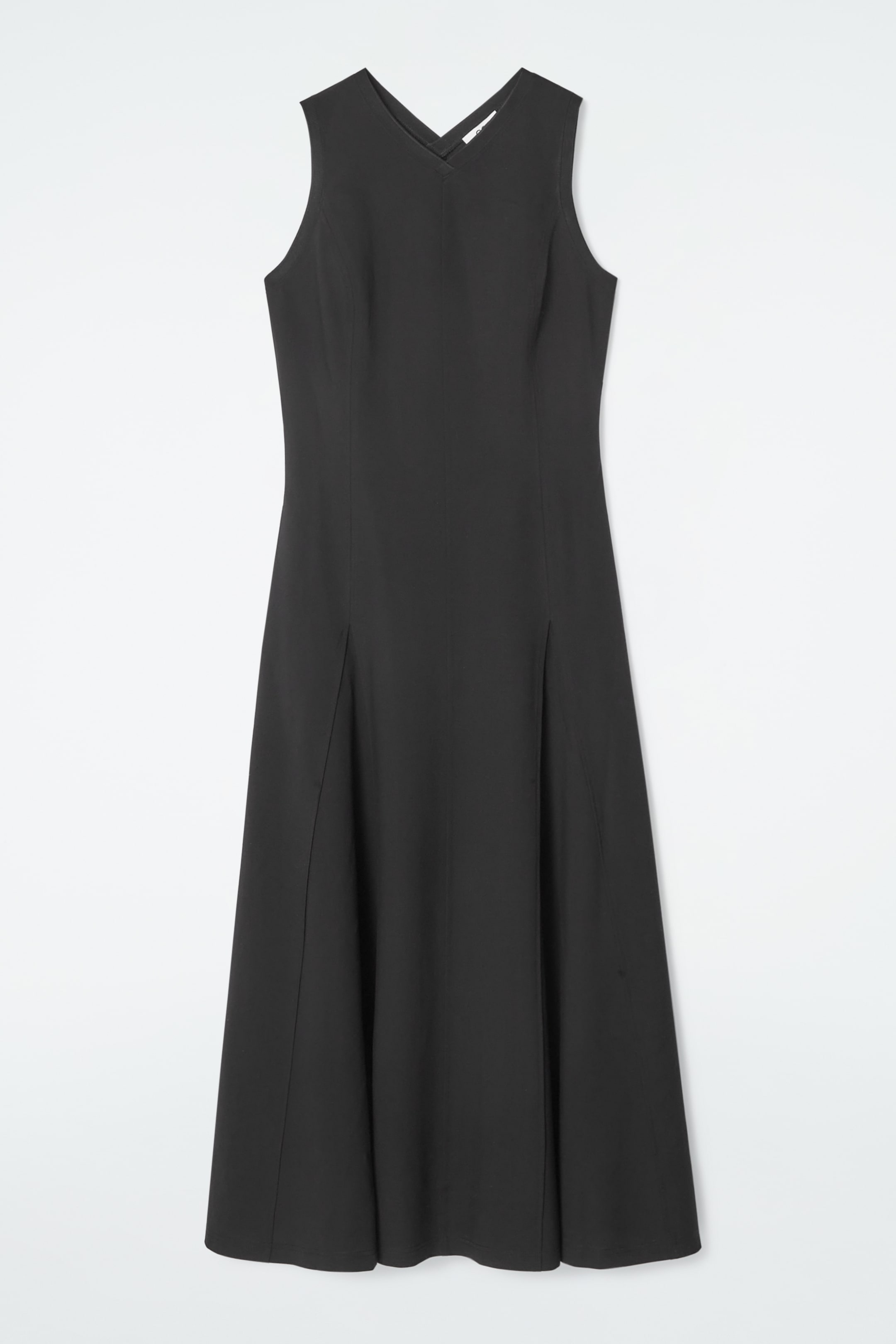 Grösseres Bild ansehen: AUSGESTELLTES MAXIKLEID AUS JERSEY - SCHWARZ - DAMEN | H&M CH 1