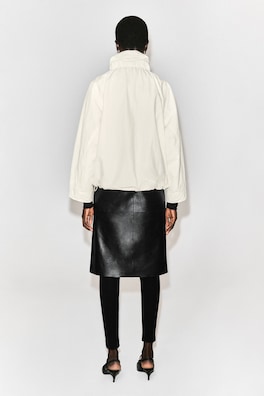 NYLON mock-NECK JACKET — OFF-WHITE 5
