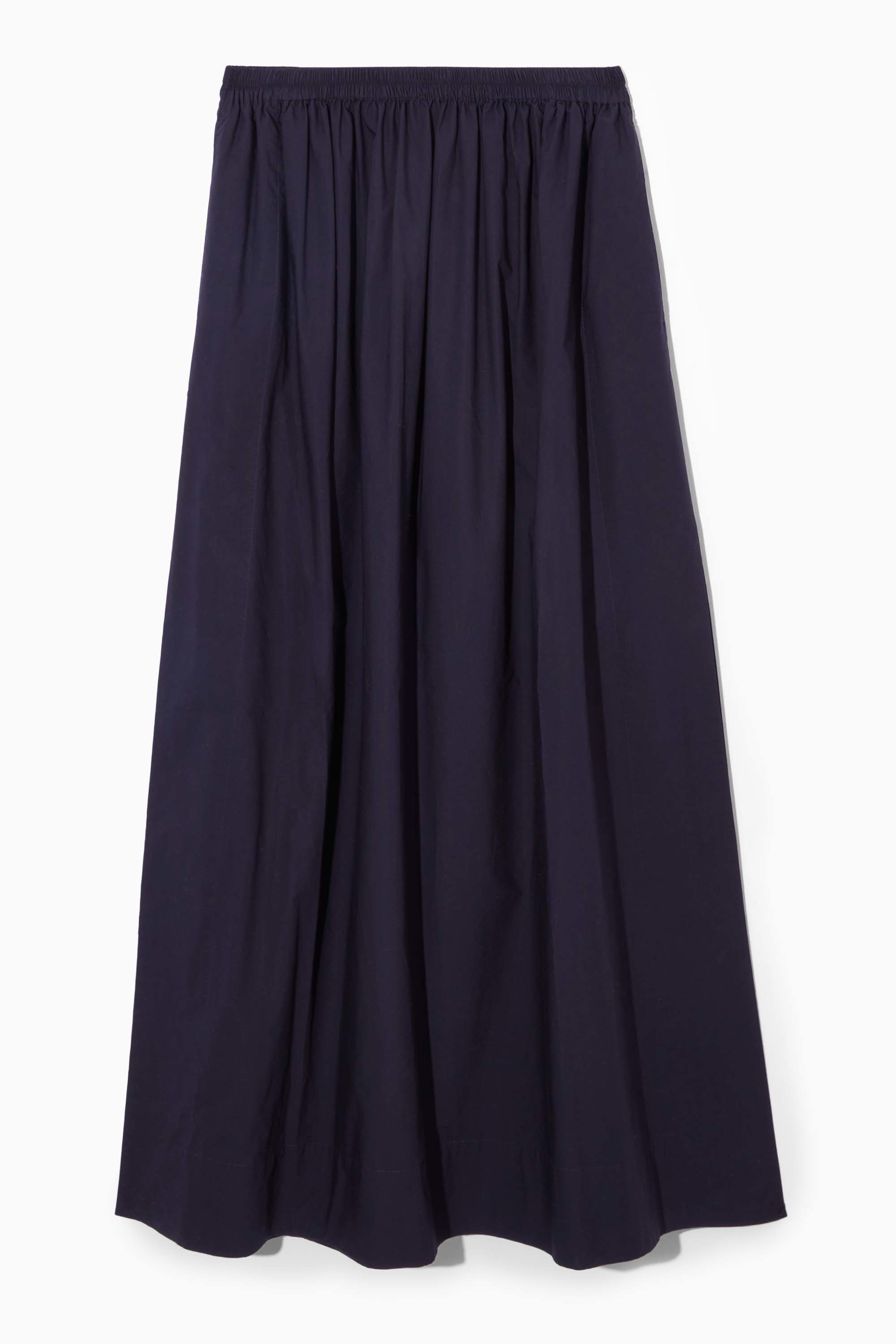 スカート COS UTILITY A-LINE MAXI SKIRT, Navy COS Utility Maxi Skirt | endource