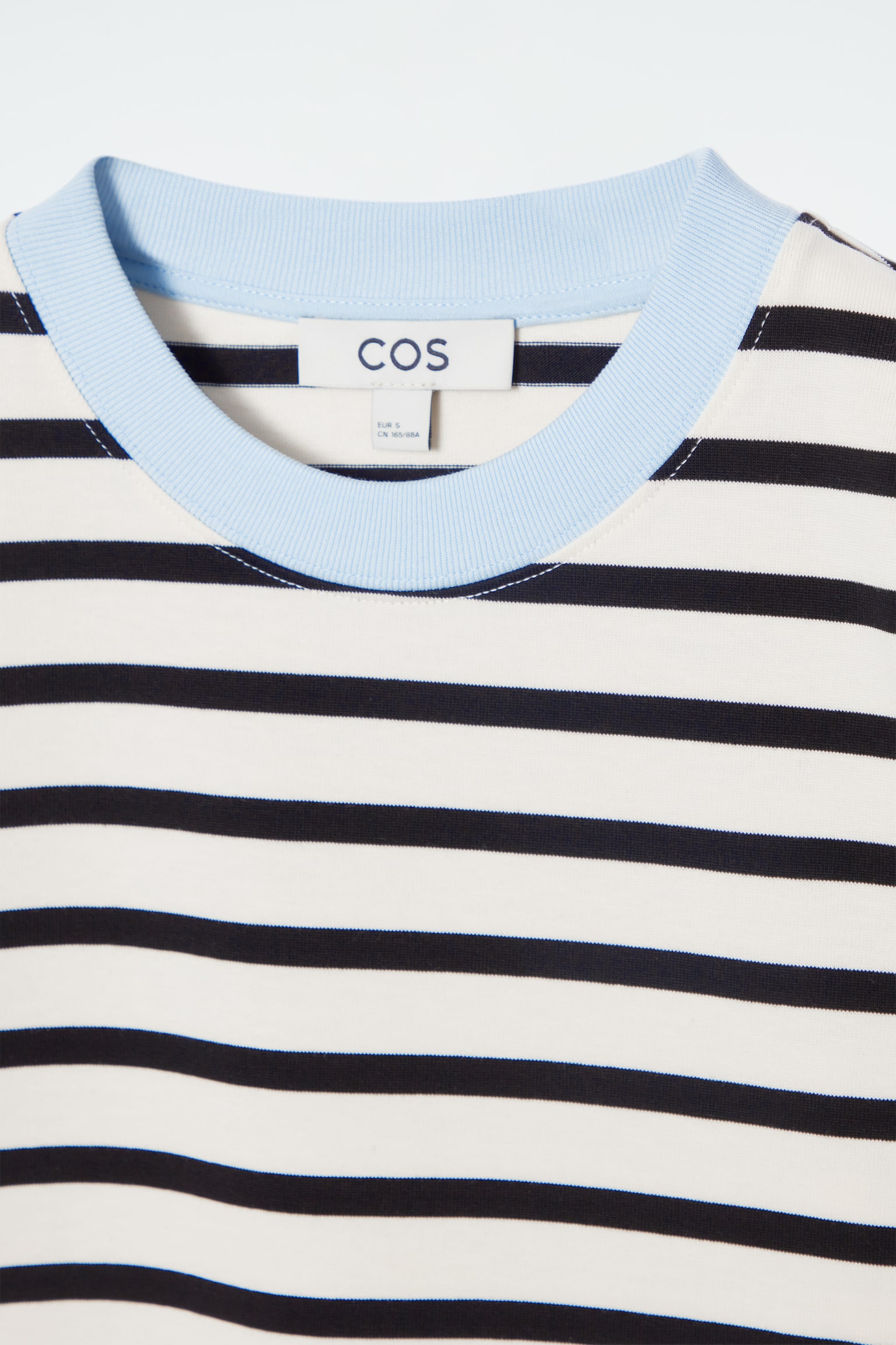 CLEAN CUT REGULAR T-SHIRT - BLACK / STRIPED/black/LIGHT BEIGE/WHITE/NAVY/WHITE / BLACK/PINK / NAVY/KHAKI/GREY MARL/ORANGE / WHITE / STRIPED/NAVY / WHITE / STRIPED/NAVY / STRIPED/CHARCOAL MÉLANGE/WHITE / BURGUNDY / STRIPED/OFF-WHITE / BURGUNDY/BLUE / STRIPED/WHITE / BLACK / STRIPED/BLACK / GREEN / STRIPED/KHAKI/COBALT BLUE/LIGHT PINK/BLUE - 2
