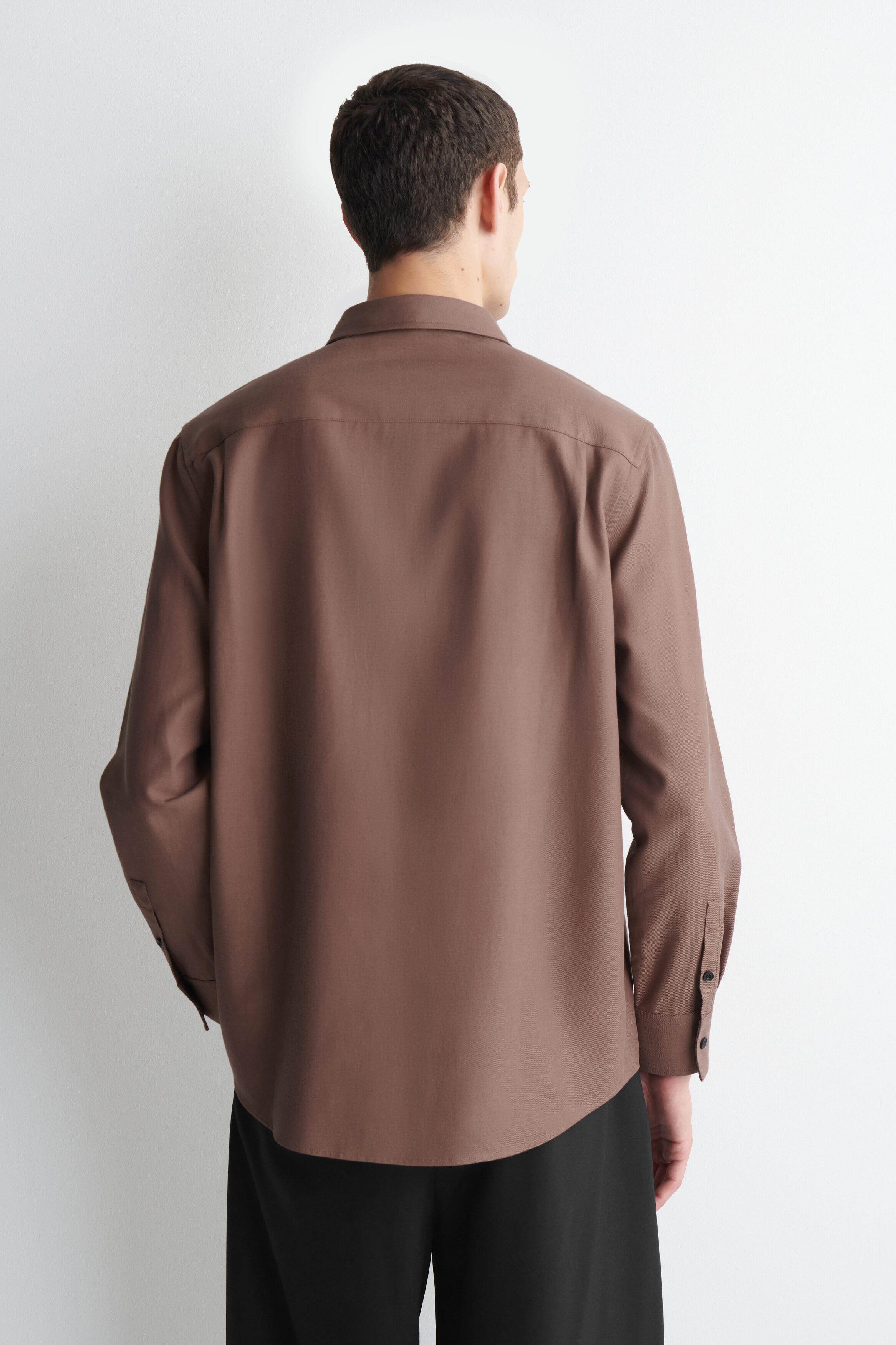 RELAXED TWILL SHIRT - thumbnail 4