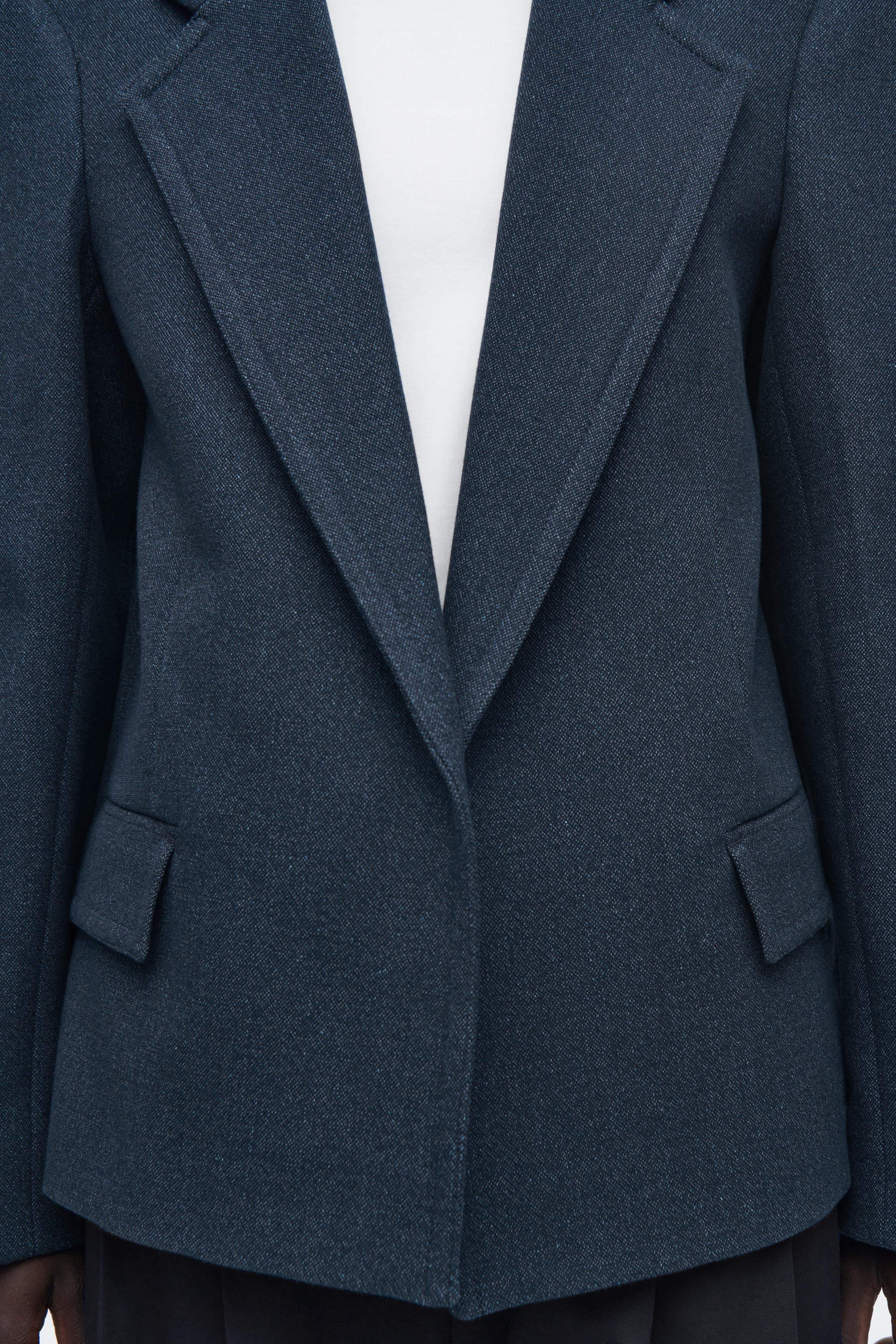 ジャケット・アウター cos DOUBLE-BREASTED DENIM BLAZER DOUBLE-BREASTED DENIM BLAZER - ECRU | COS