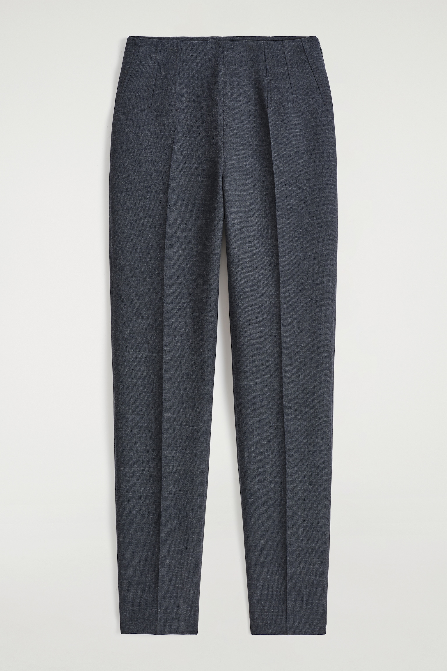 PANTALÓN SLIM FIT EN MEZCLA DE LANA - GRIS MARENGO - 2