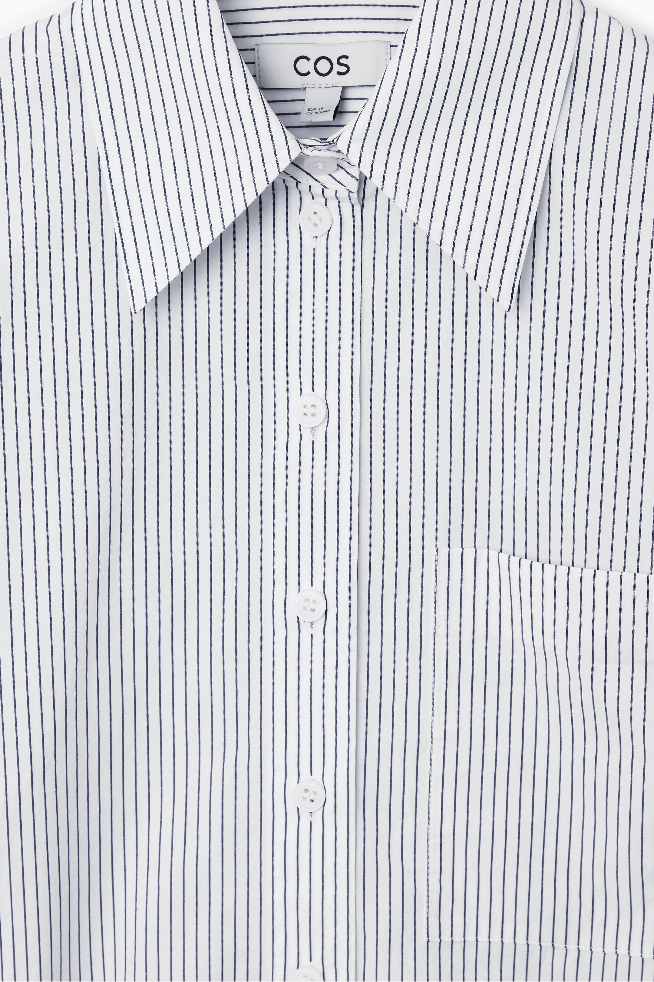 Visualizza immagine più grande: CAMICIA SARTORIALE OVERSIZE - BLU / BIANCO A RIGHE - DONNA | H&M IT 2