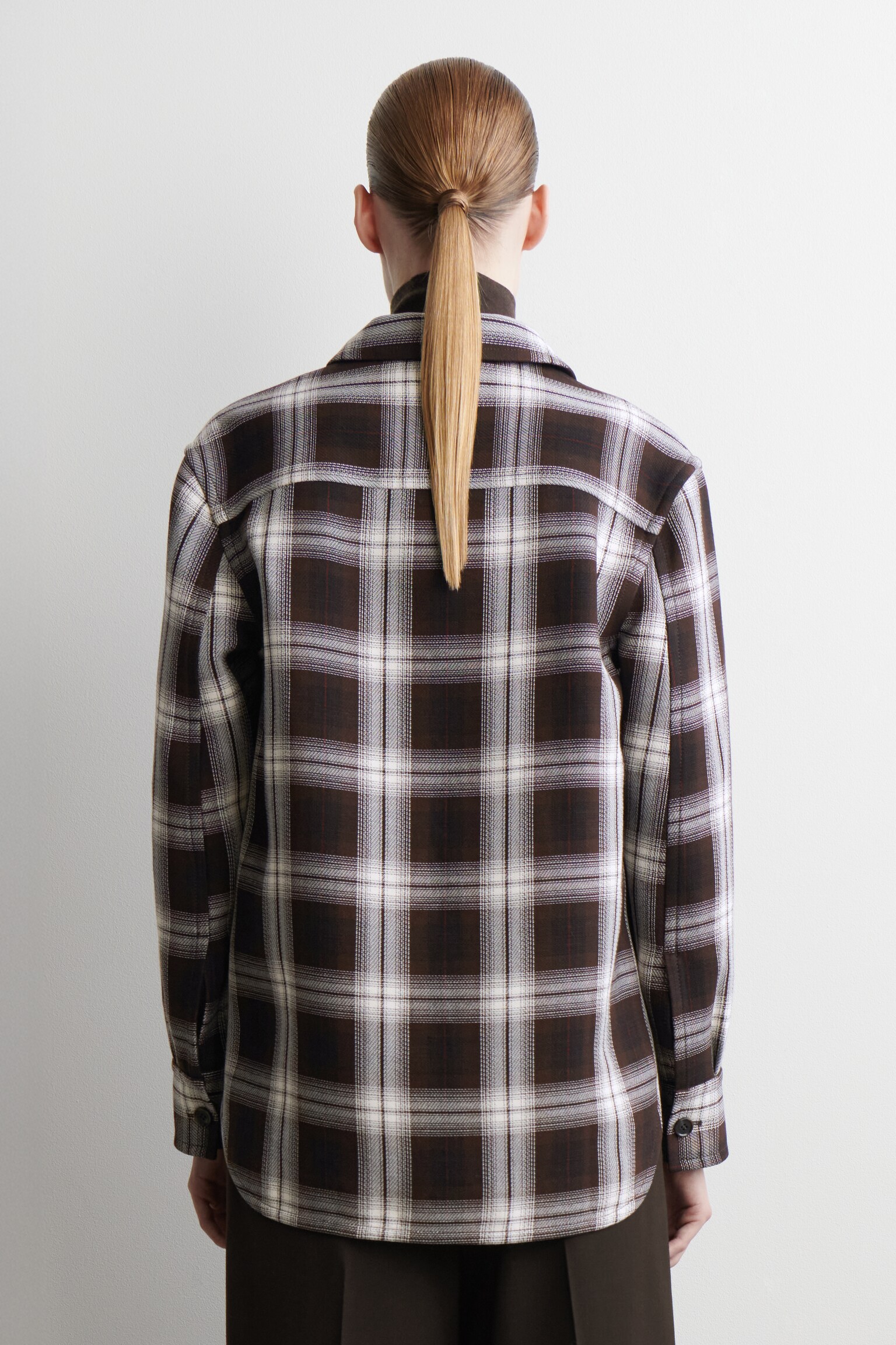 SOBRECAMISA DE CUADROS - BURDEOS/CUADROS - 4