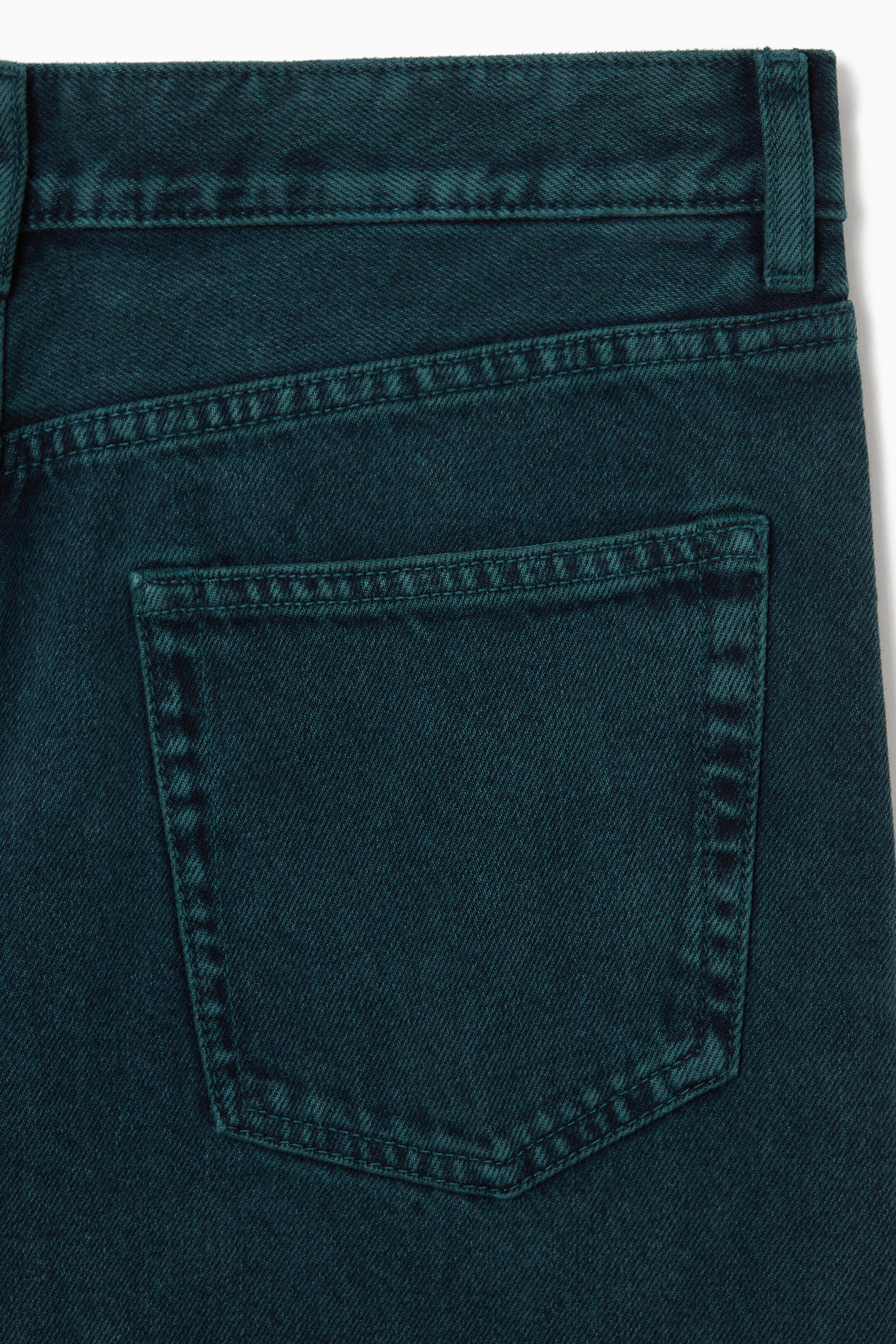 View larger image: SIGNATURE STRAIGHT-LEG JEANS - GREEN - Men | H&M GB 5