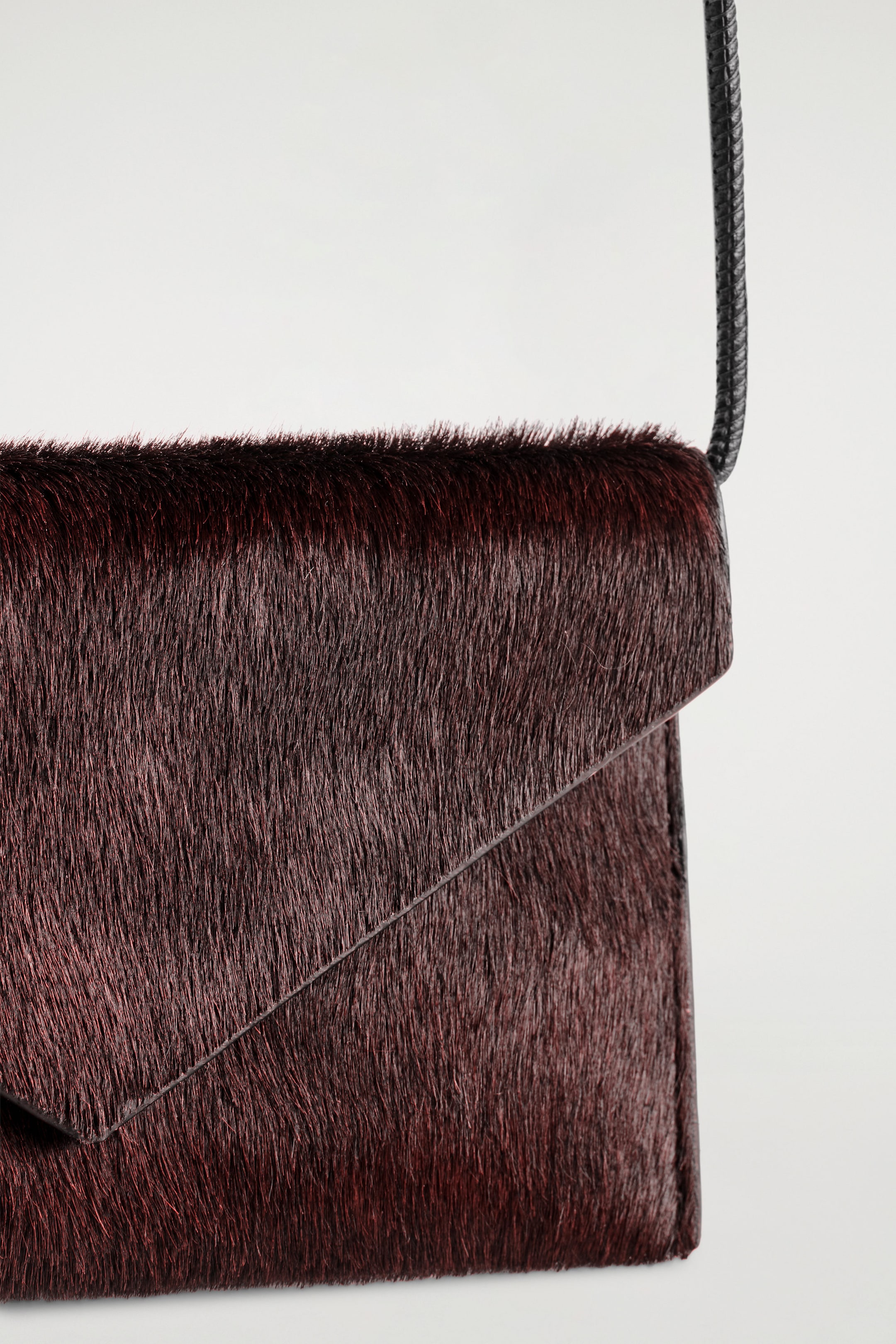 CROSSBODY PHONE BAG - PONY-HAIR LEATHER