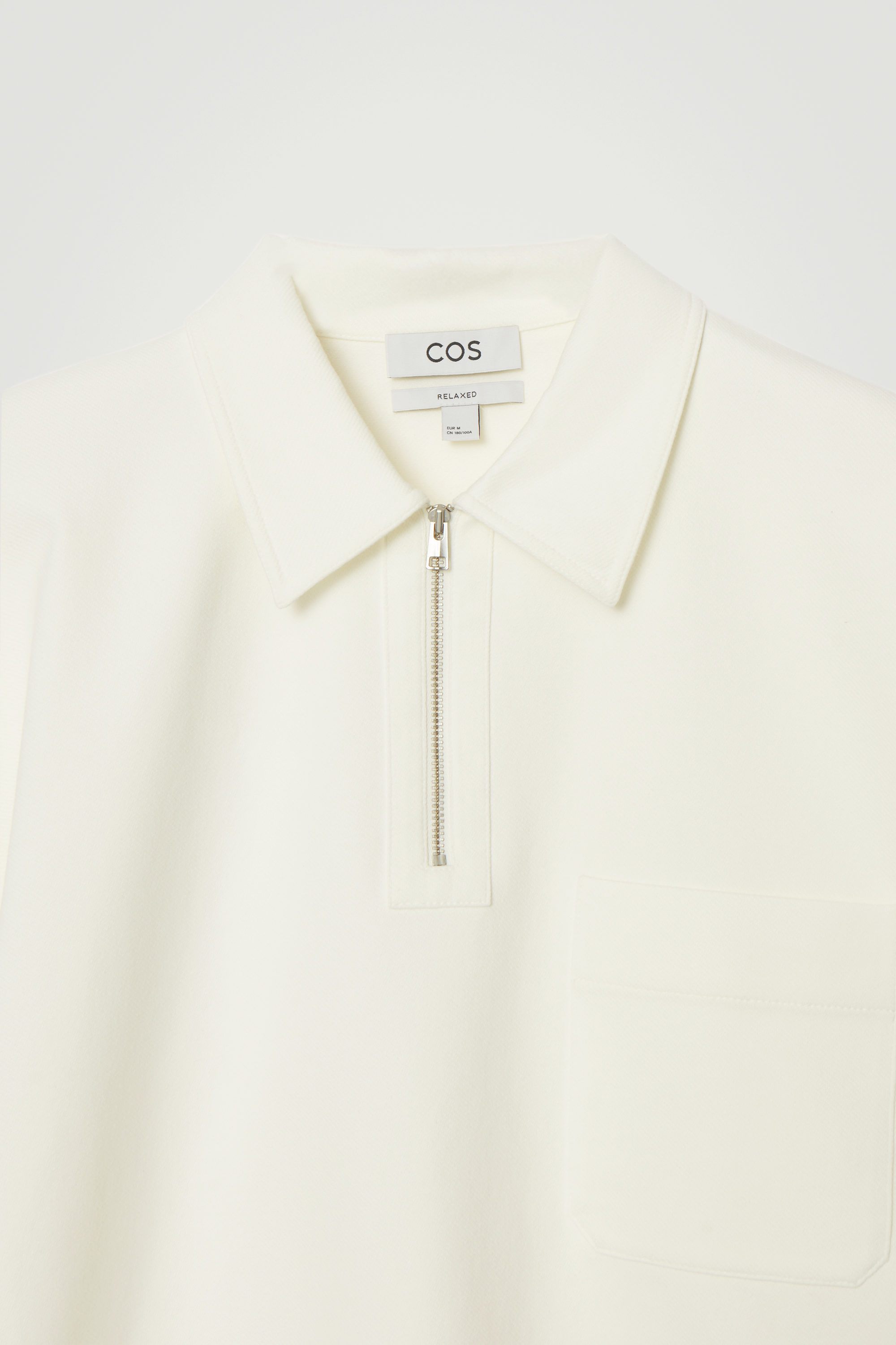 GEN IZAWA Cotton Knit Polo 26400円 Short sleeve cotton knit polo shirt - Grayish Green | ZARA