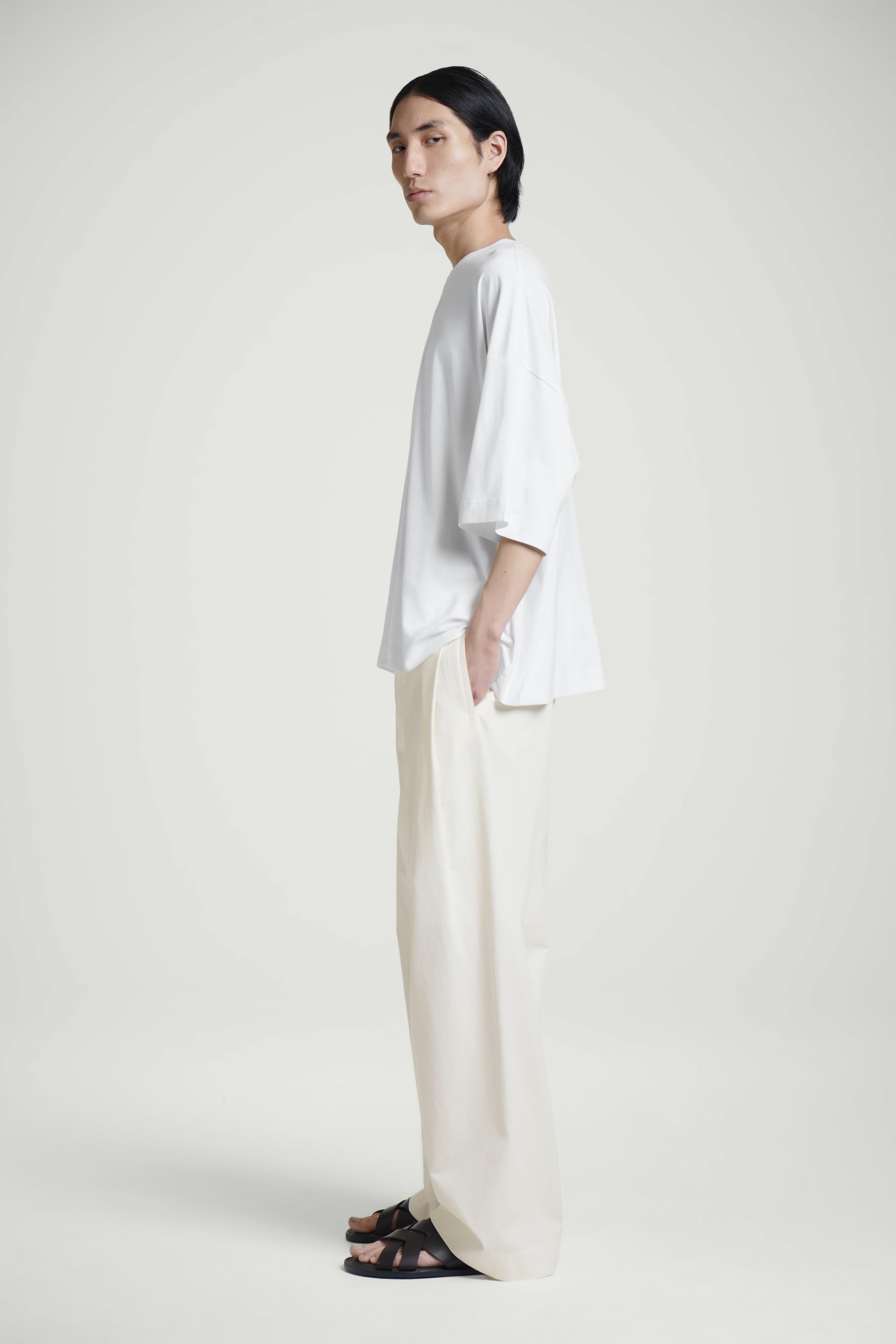 Tシャツ・カットソー BODE White Cotton ette Blouse CROPPEDBRODERIEANGLAISESHIRT - WHITE | COS
