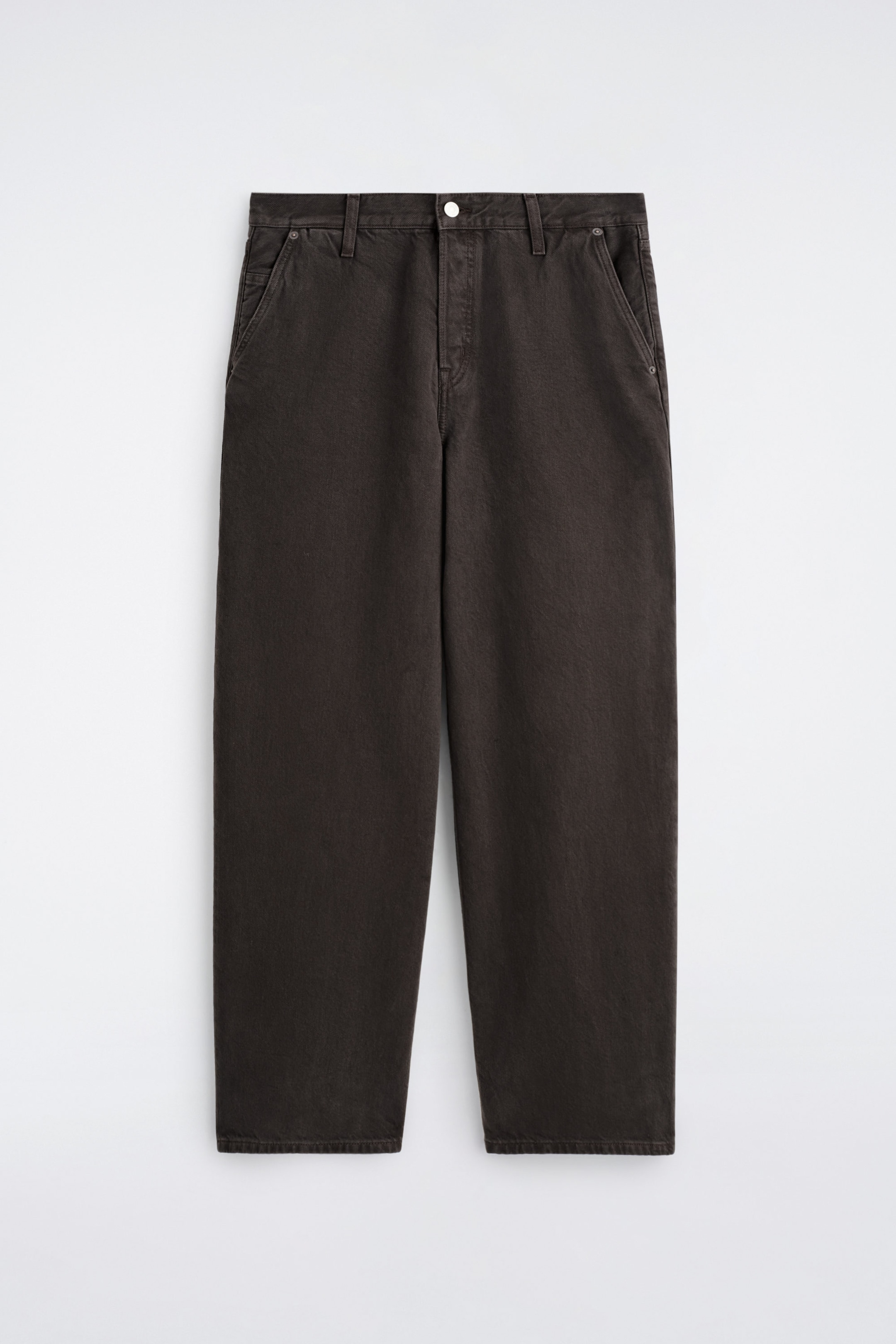 WIDE-LEG DENIM TROUSERS