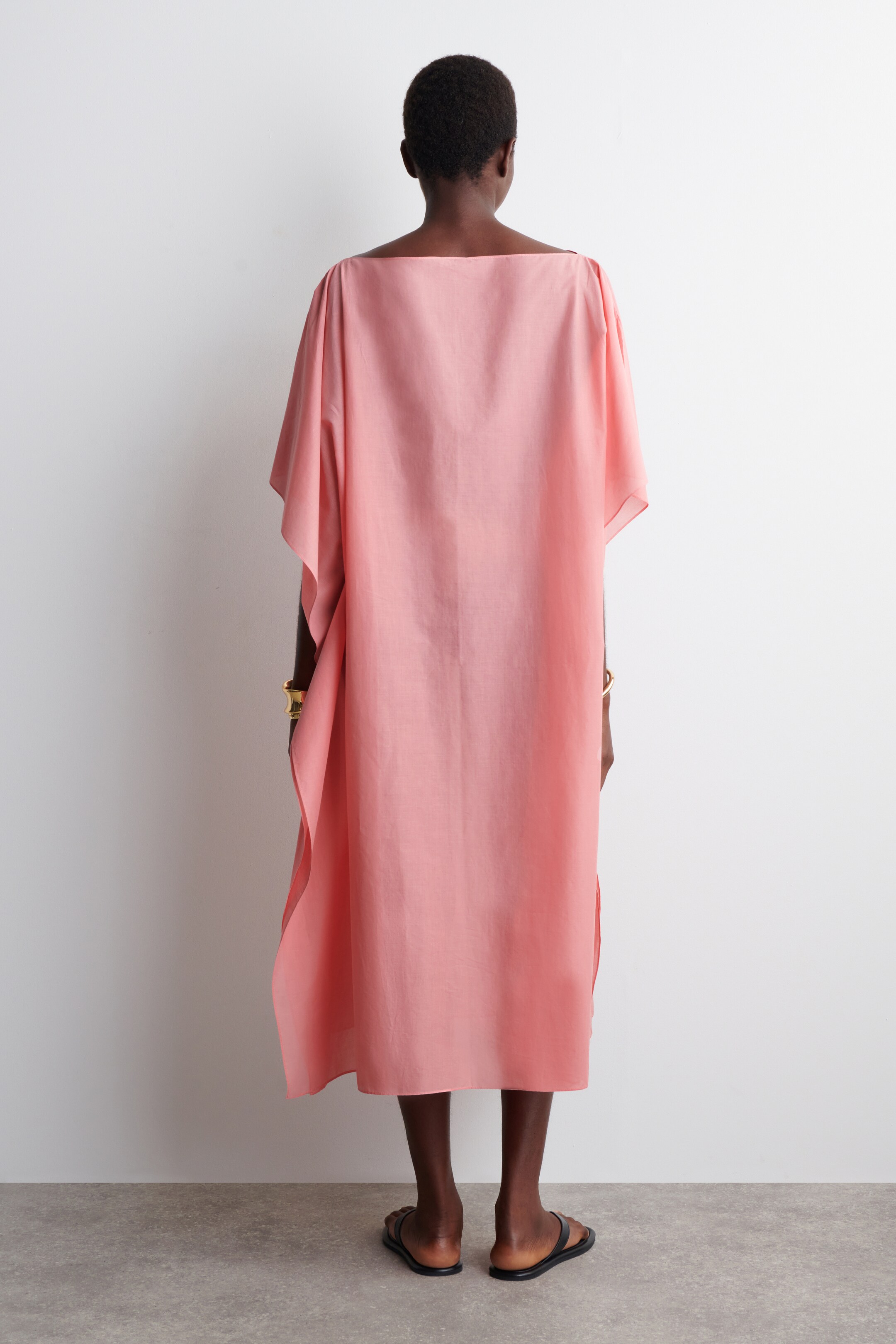 Ingrandisci l'immagine: DRAPED COTTON KAFTAN - PINK - DONNA | H&M CH 3