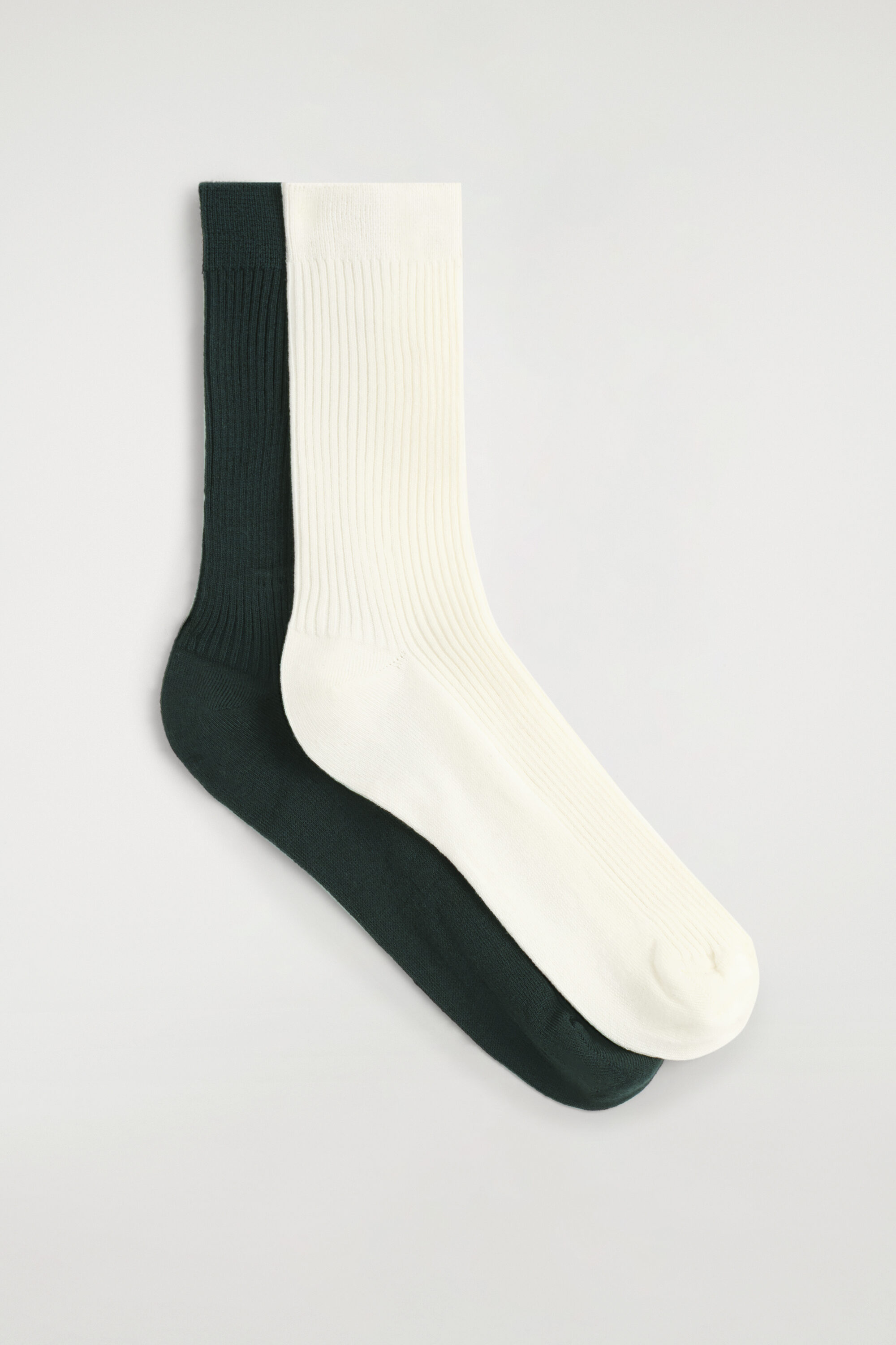2-PACK RIBBED SOCKS