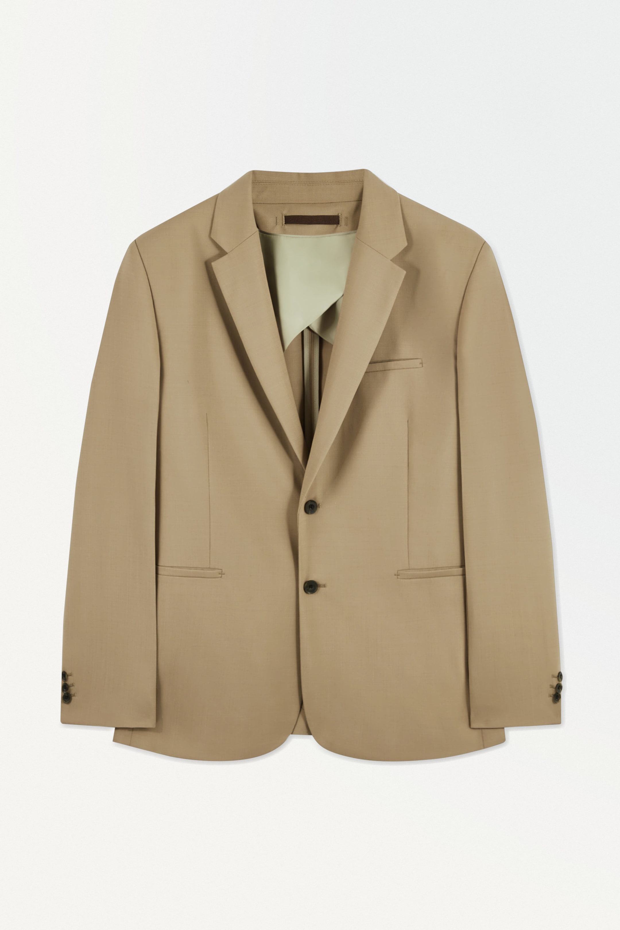 THE SINGLE-BREASTED WOOL BLAZER