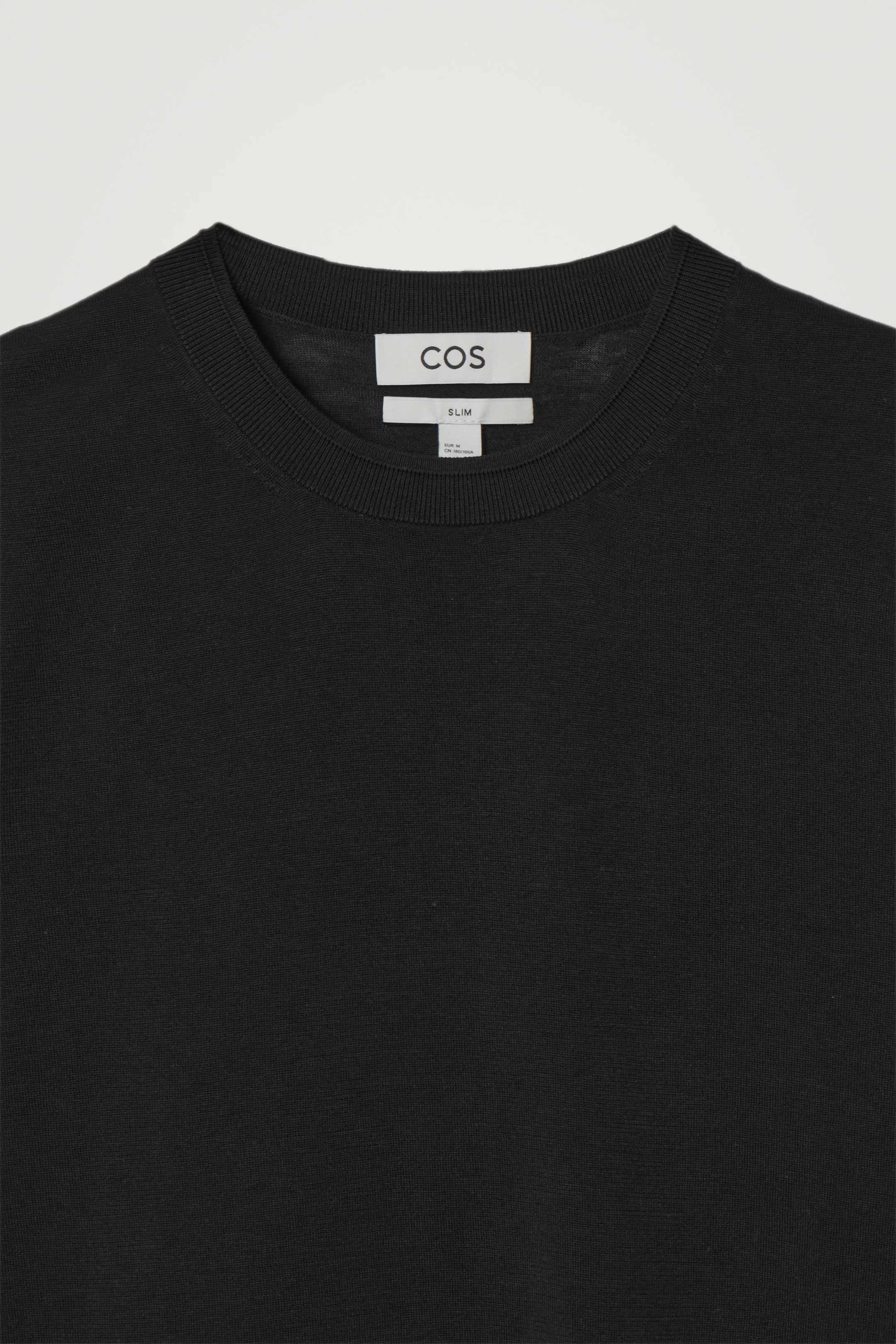 SLIM KNITTED SILK T-SHIRT