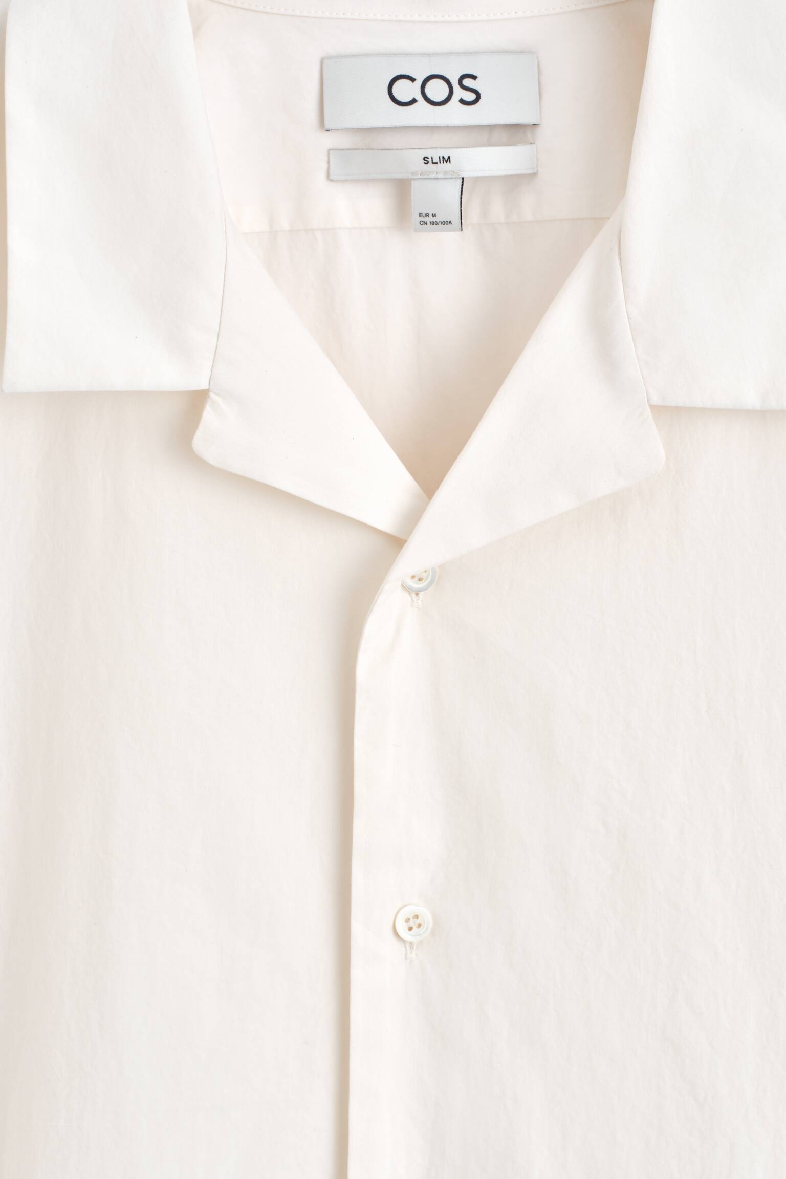 CAMP-COLLAR SLIM-FIT COTTON SHIRT - 2