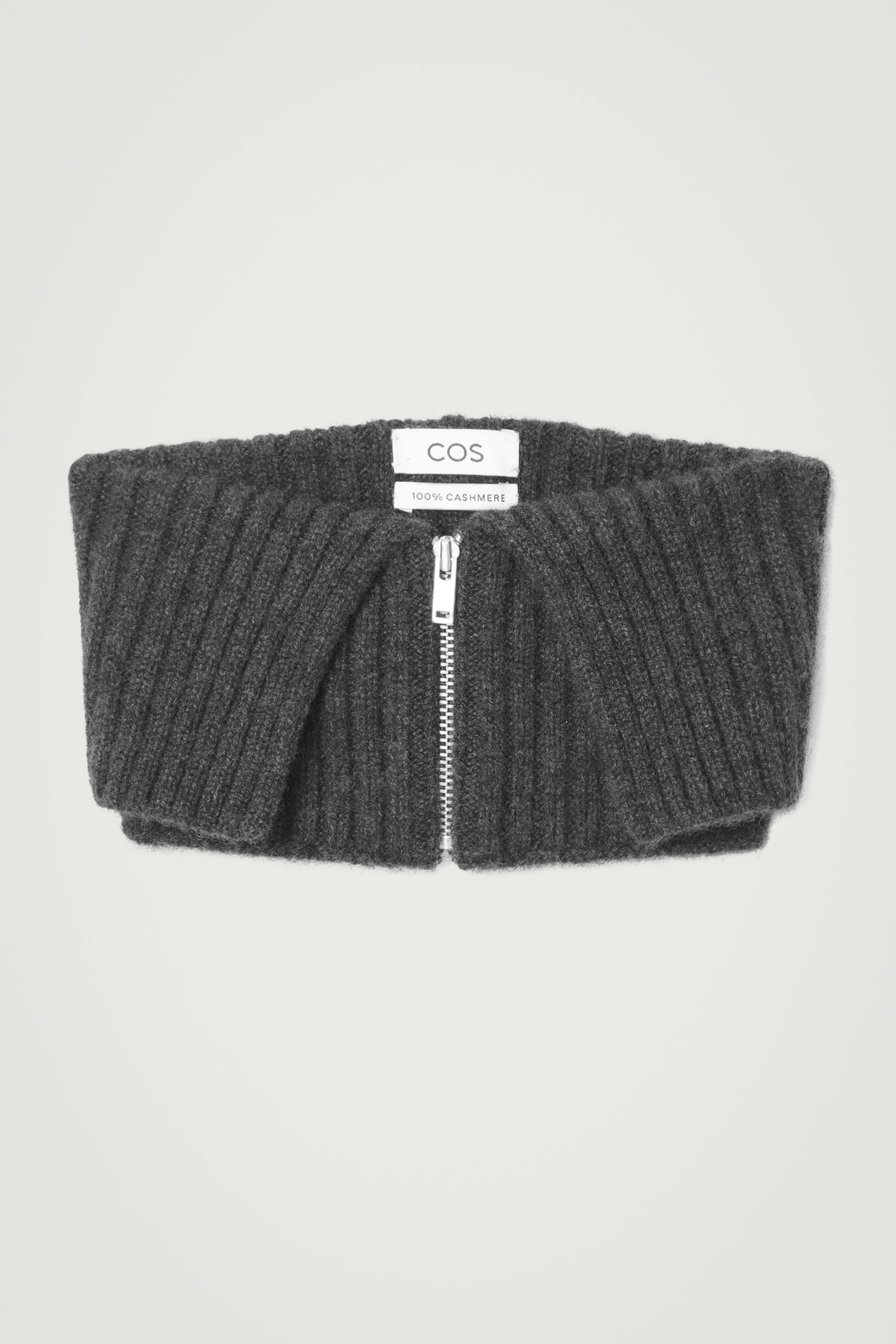 Grösseres Bild ansehen: KRAGENEINSATZ AUS KASCHMIR - ANTHRAZIT - DAMEN | H&M CH 2