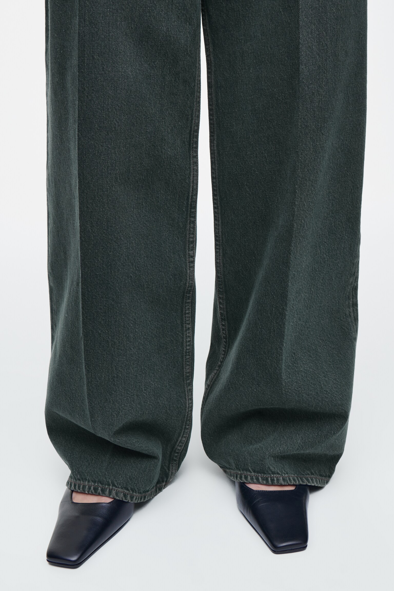 VAQUEROS DE PERNERA ANCHA TIDE - AZUL DE LAVADO MEDIO/AZUL EMPOLVADO/GRIS/NEGRO - 6