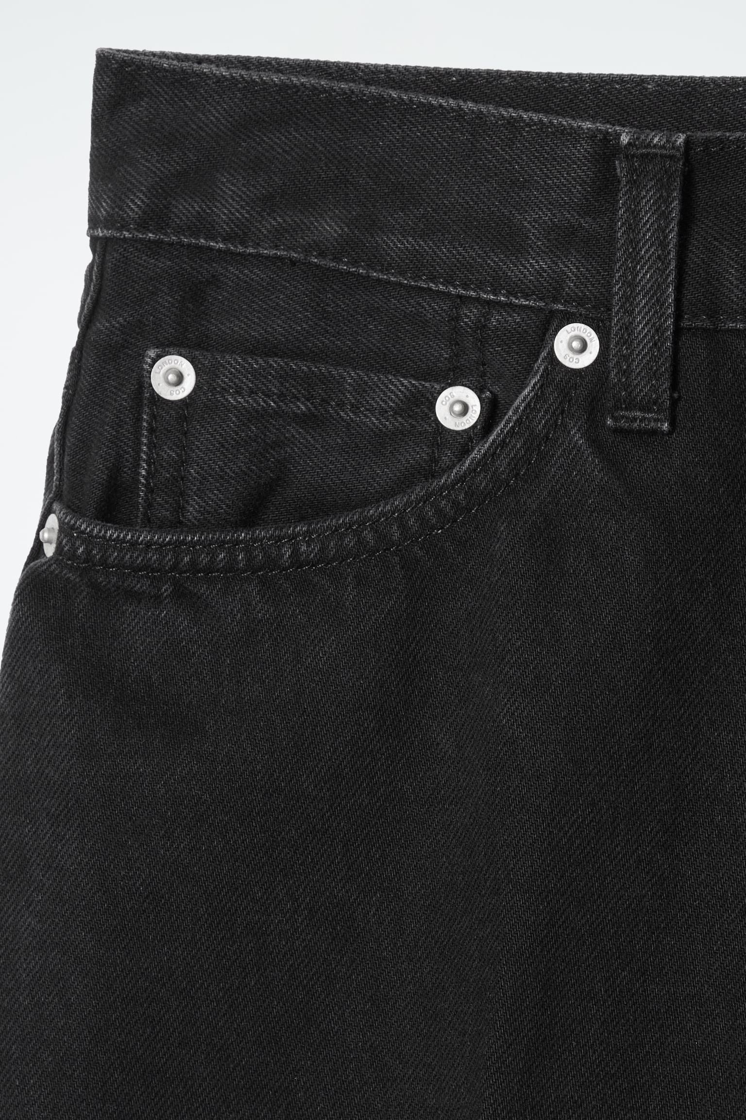 TIDE WIDE-LEG JEANS - BLACK/DUSTY BLUE/WASHED BLACK/GREY/MID-WASH BLUE/ECRU/MID-BLUE - 2