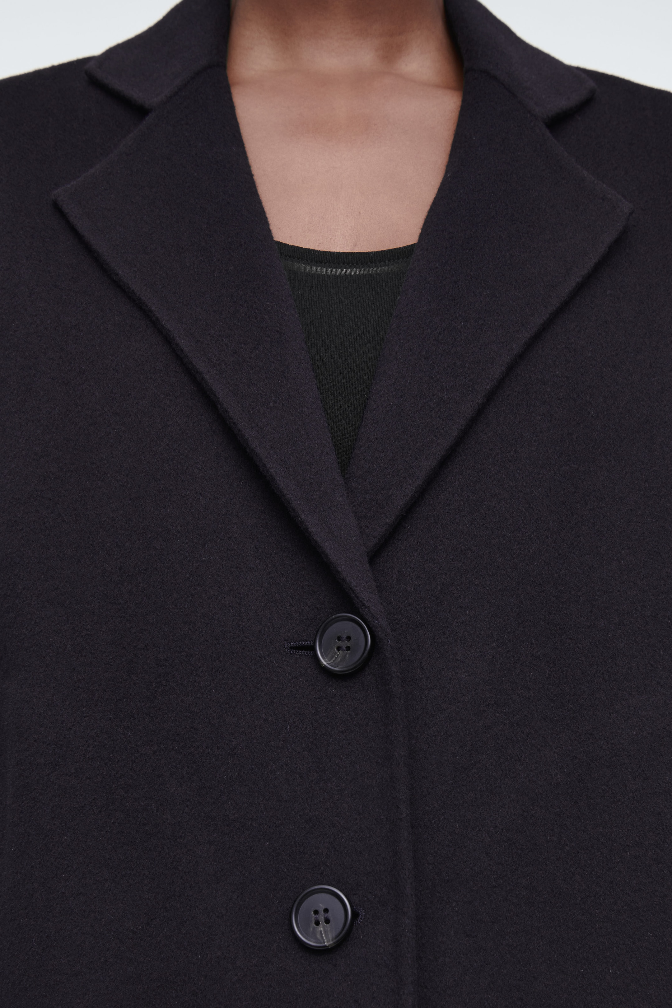 TAILORED DOUBLE-FACED WOOL JACKET