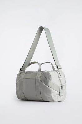 SPORTS DUFFLE BAG - NYLON — GREY 5