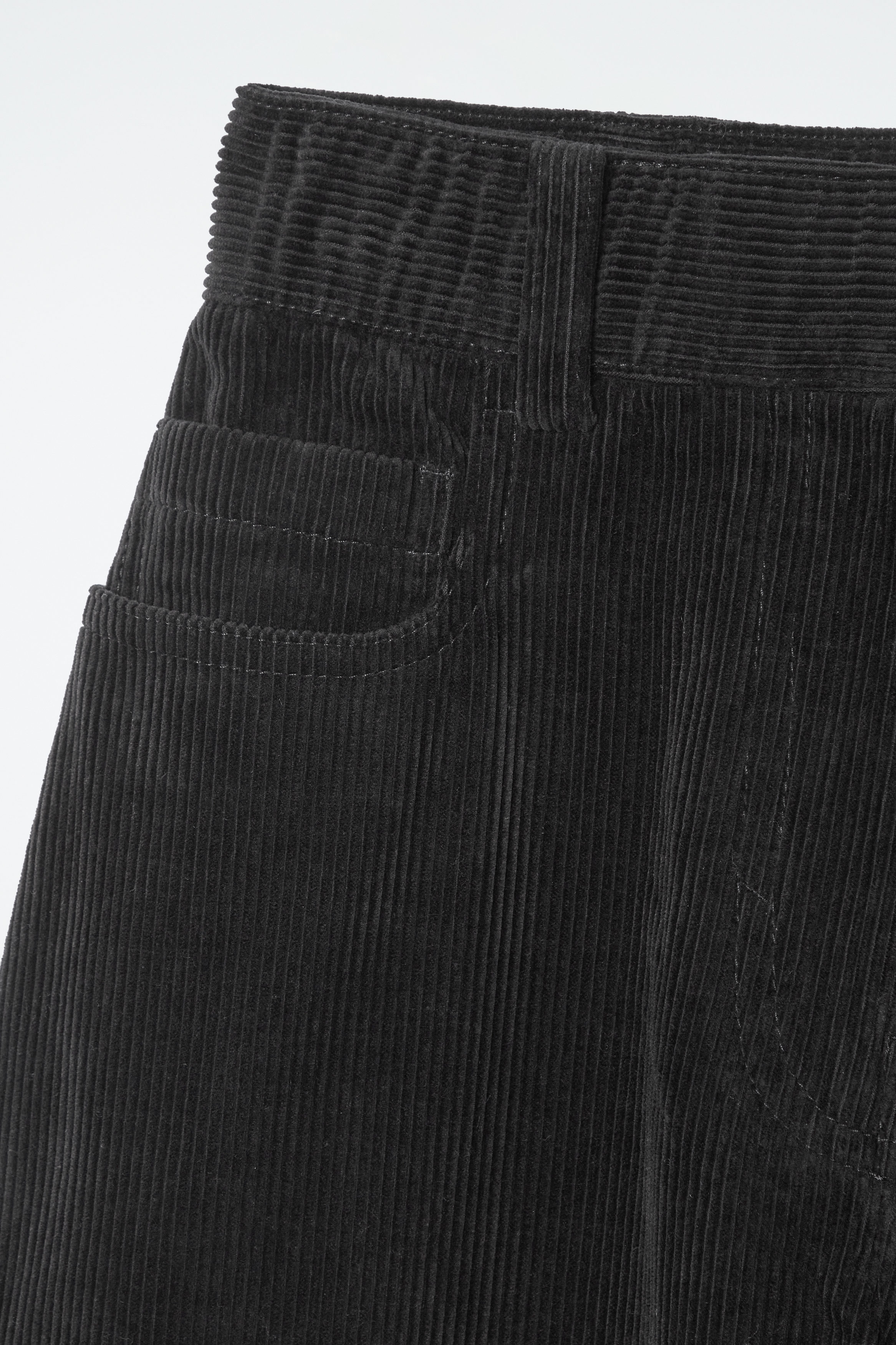 パンツ everyone corduroy belted pants BLACK XL パンツ everyone corduroy belted pants Frame Cropped Corduroy