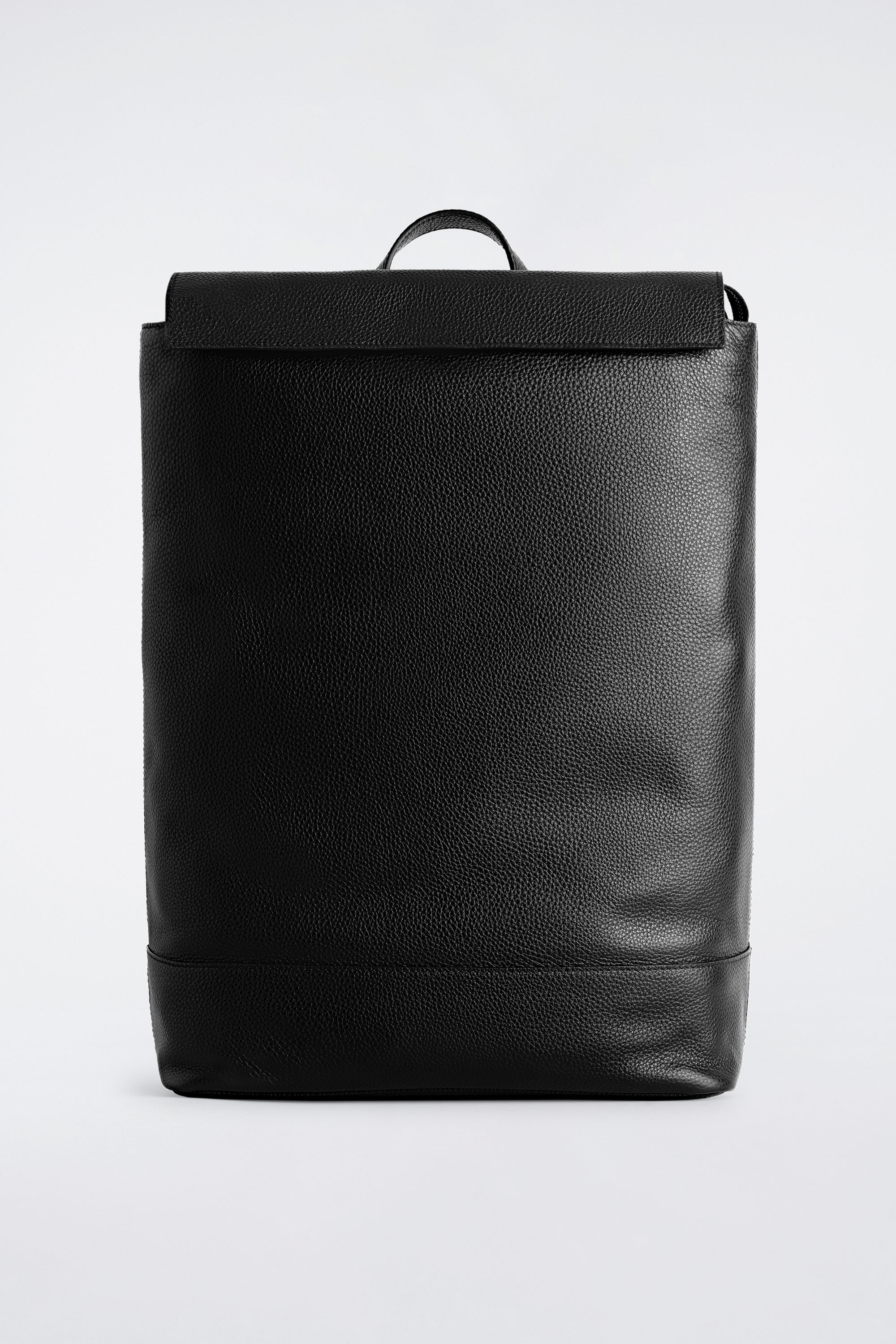 COS レザーバックパック ブラック CLASSIC BACKPACK - LEATHER - BLACK | COS US