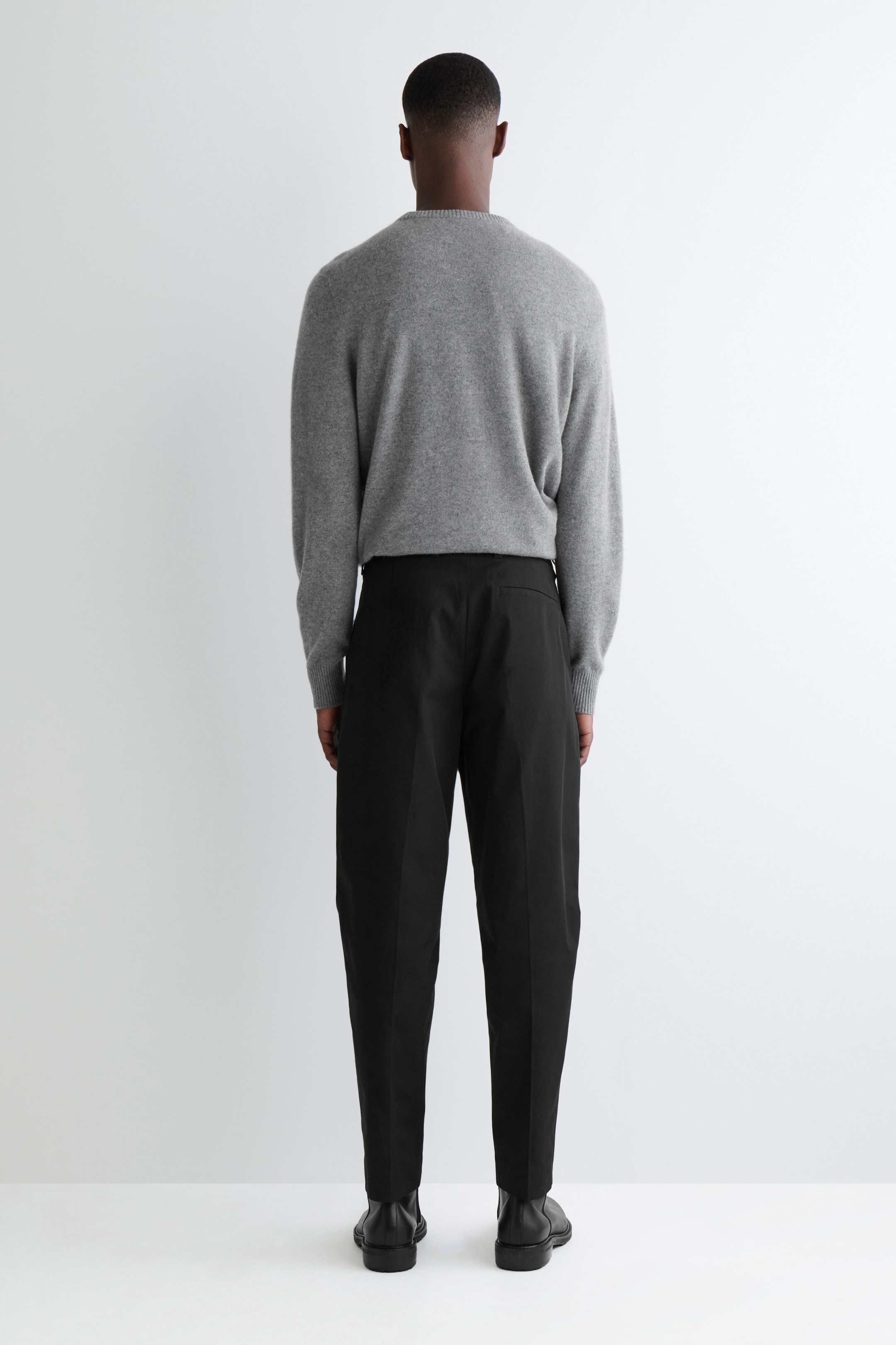 COTTON STRAIGHT-LEG CHINOS