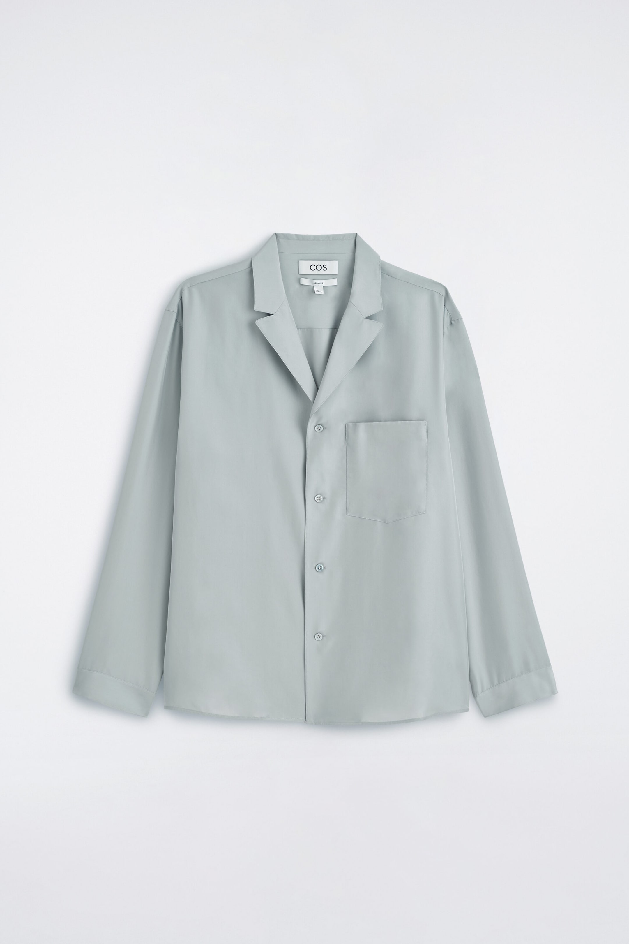 SILK CAMP-COLLAR SHIRT