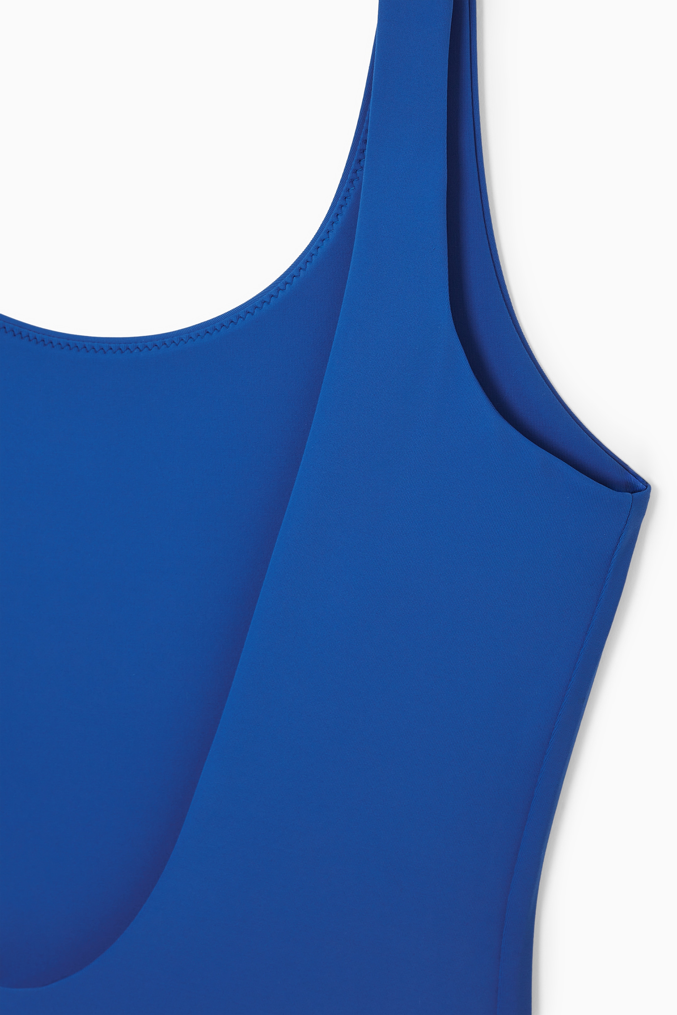View larger image: SCOOP-NECK SWIMSUIT - BLUE - Ladies | H&M GB 3
