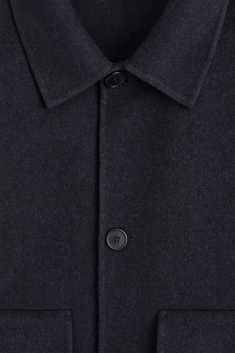 DOUBLE-FACED WOOL-BLEND BOMBER JACKET — NAVY 6