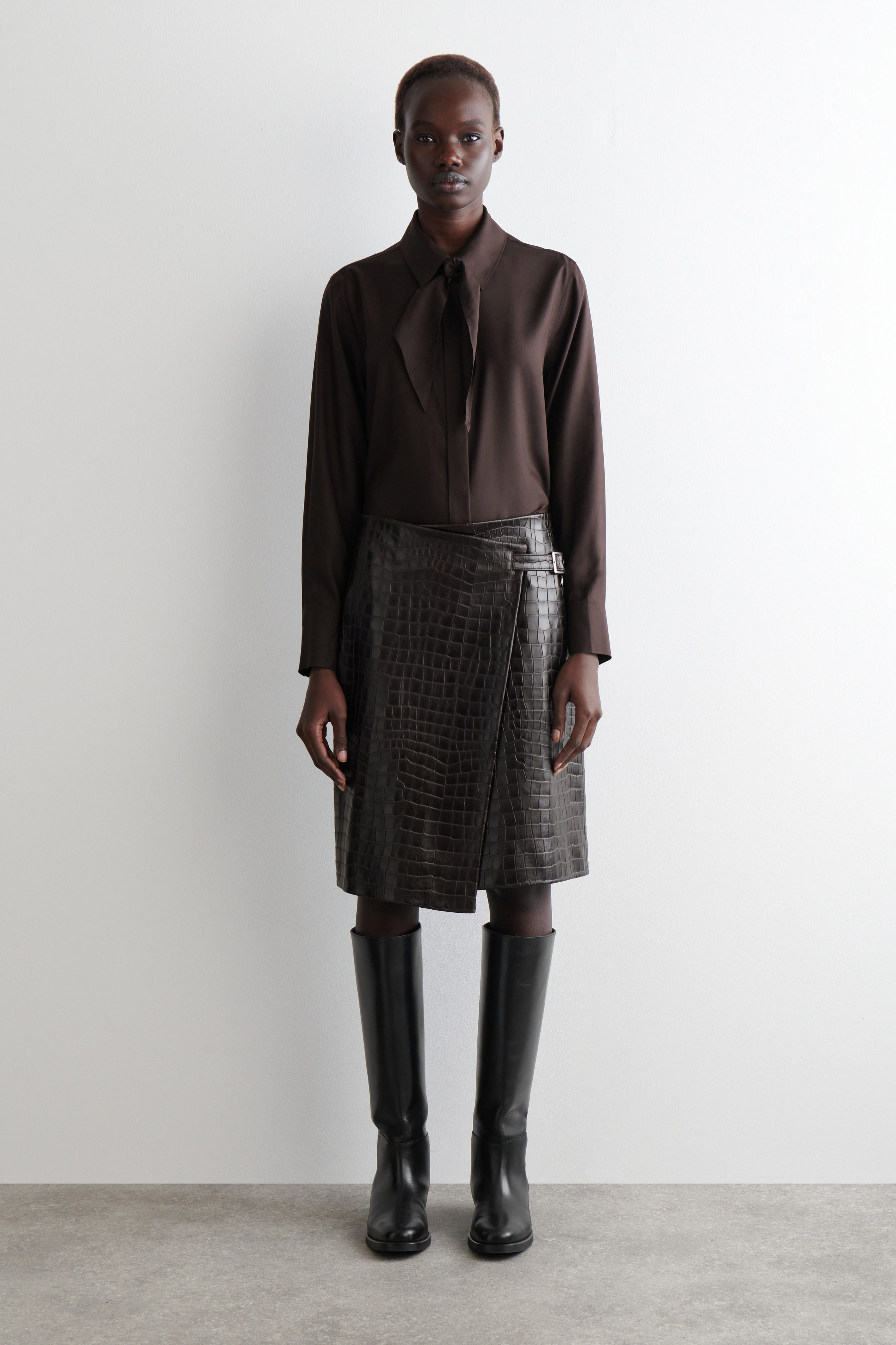 その他 Silk 100% SILK TOP WITH OPENING 50TH ANNIVERSARY - Black | ZARA